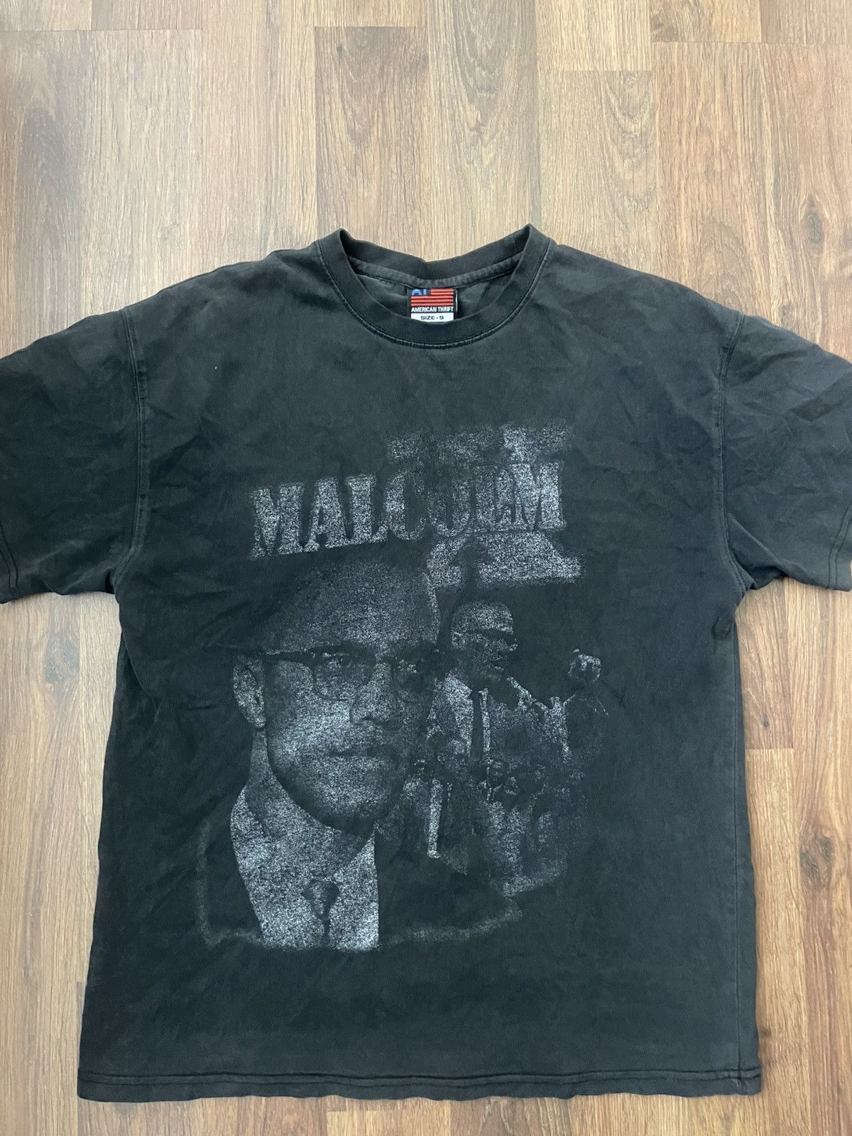 Vintage VTG Malcom X Tee Size US S / EU 44-46 / 1 - 1 Thumbnail