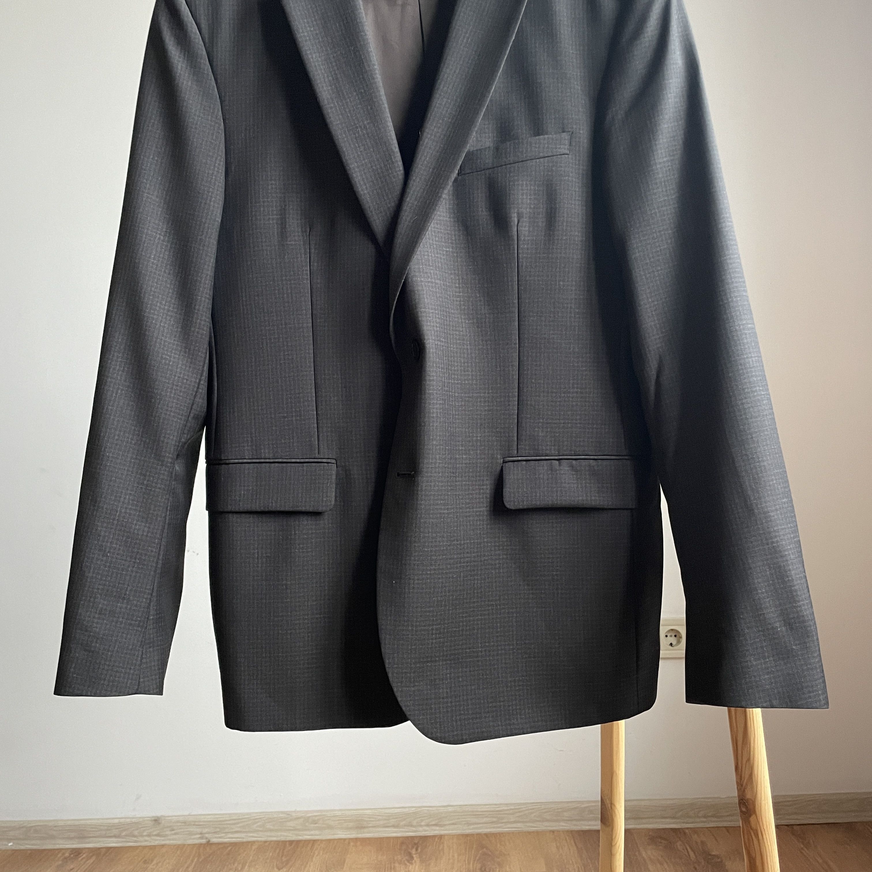 Paoloni Paoloni Checkered Wool Suit Size EUR 54 Size 44R - 6 Thumbnail