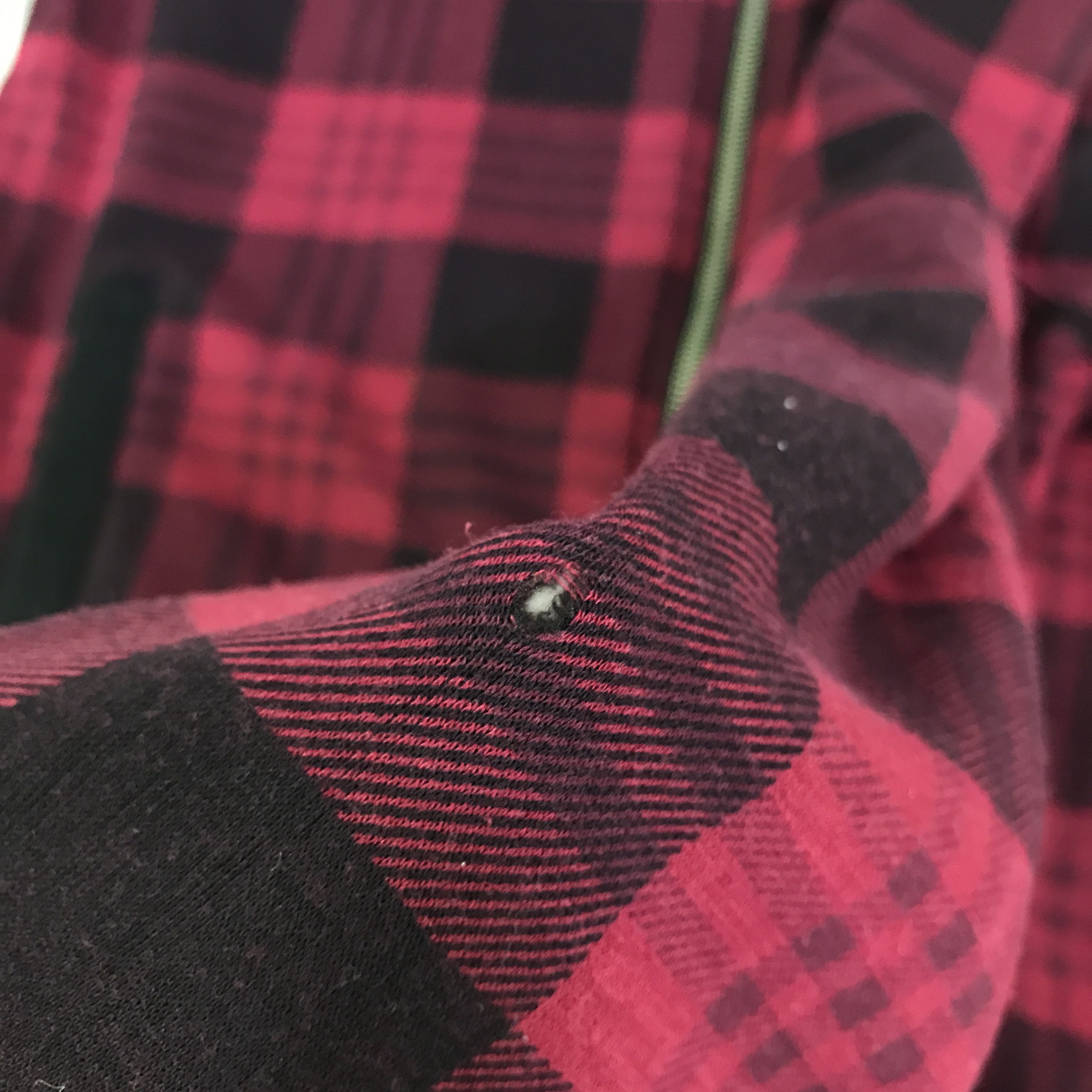 Japanese Brand Vintage Moco Moco Jeans Tartan Hoodies K115B13 Size US M / EU 48-50 / 2 - 10 Thumbnail
