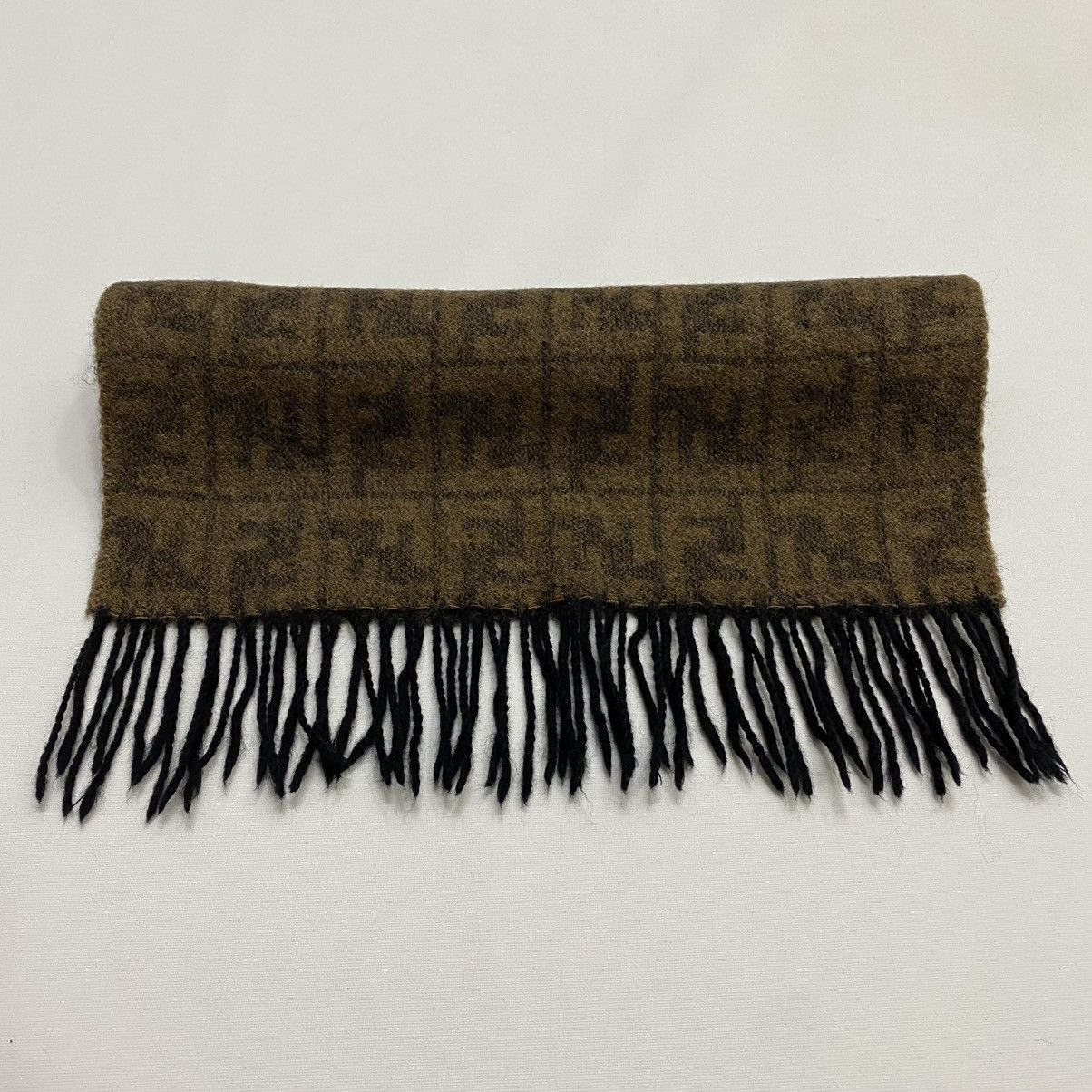 Fendi FENDI ZUCCA FF SCARF MUFFLER LUX043 Size ONE SIZE - 8 Thumbnail