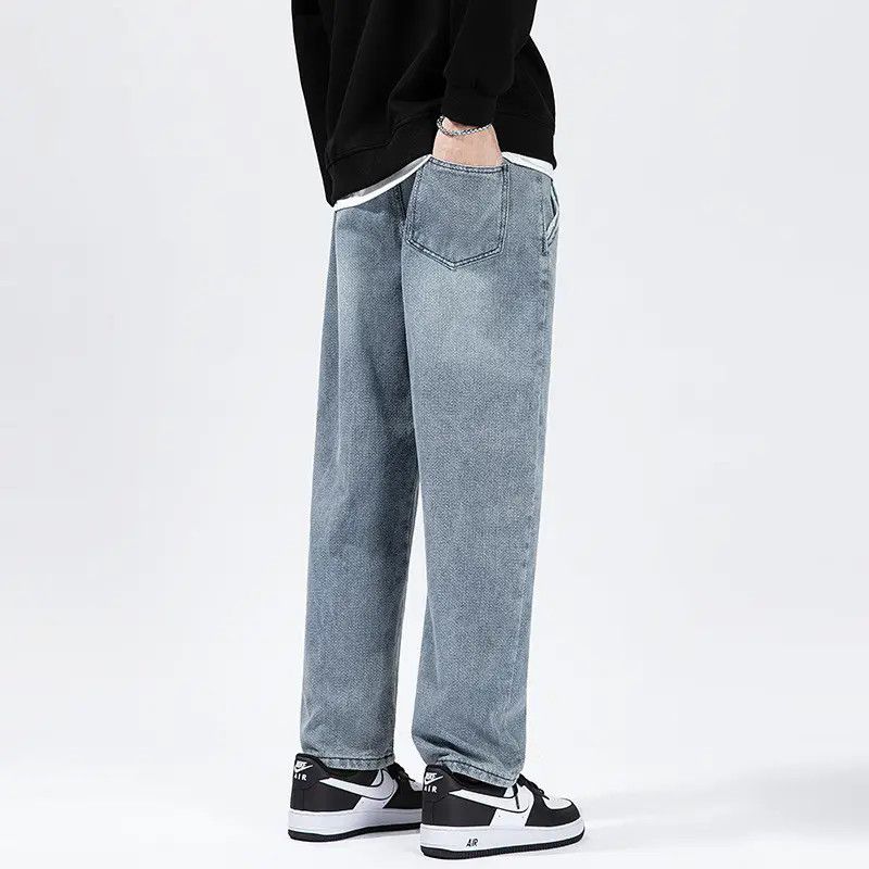 Japanese Brand × Jean Retro loose high street wide leg jeans Size US 32 / EU 48 - 5 Thumbnail