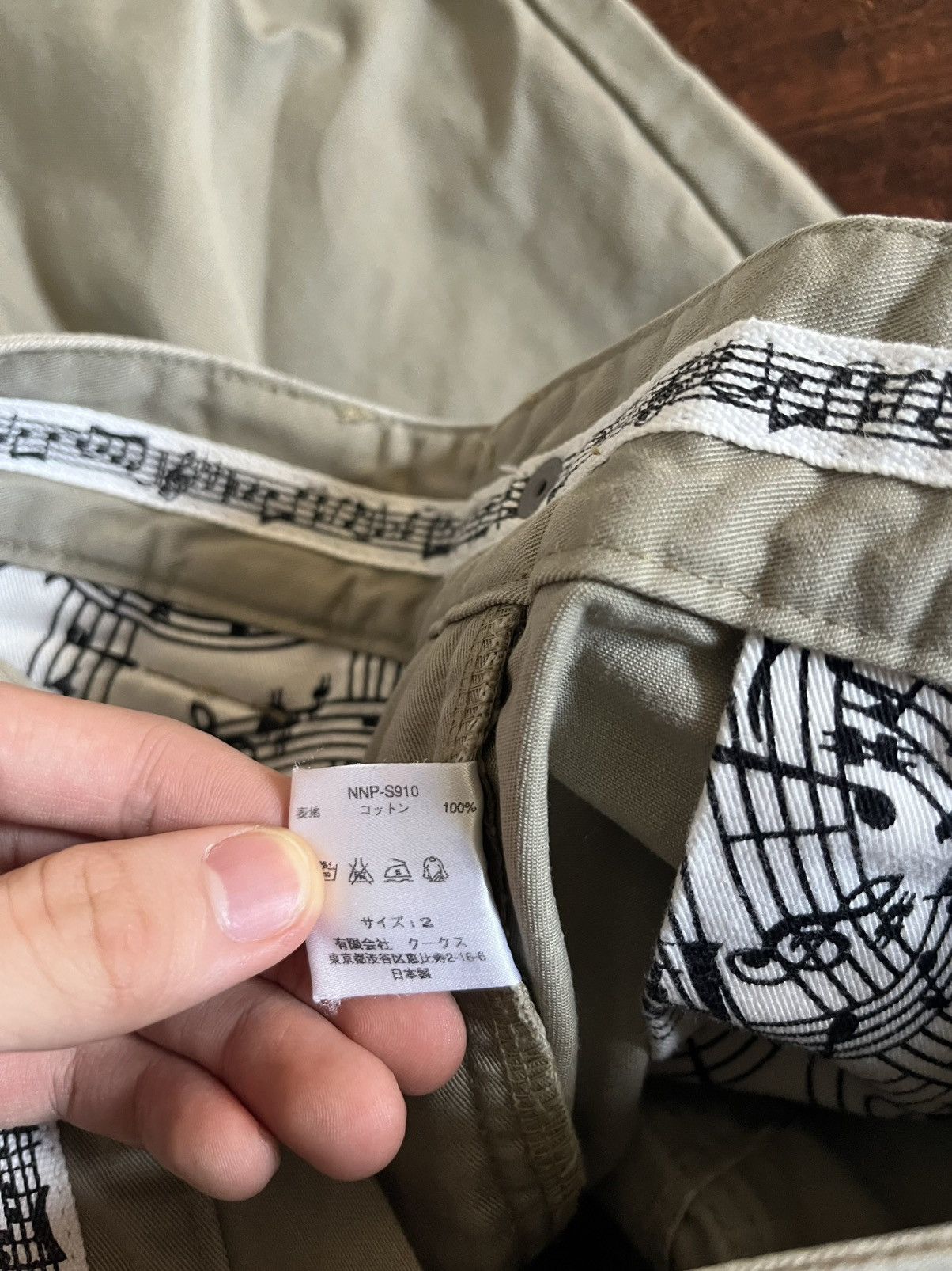 Number (N)ine SS09 Chino Pants Lonesome Heroes Size US 29 - 5 Thumbnail