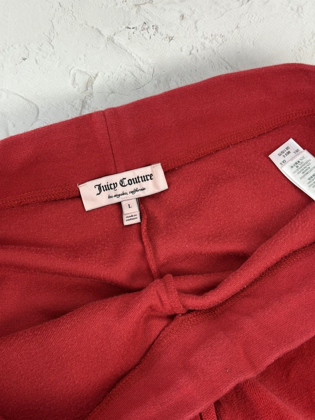 Juicy Couture Vintage Juicy Couture Velour Burgundy Pants Size 30" / US 8 / IT 44 - 6 Thumbnail
