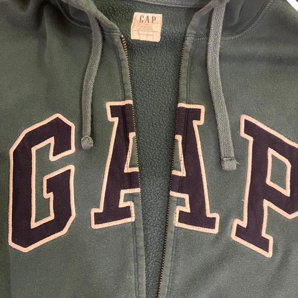 Gap Green womens GAP logo zip up Size XS / US 0-2 / IT 36-38 - 4 Thumbnail