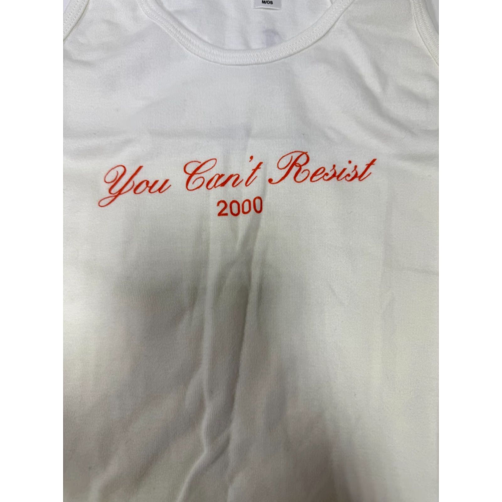 J Brand VINTAGE Classic Girl T-Shirt JESSICA Adult Medium White Collectible Mens Size M / US 6-8 / IT 42-44 - 3 Thumbnail