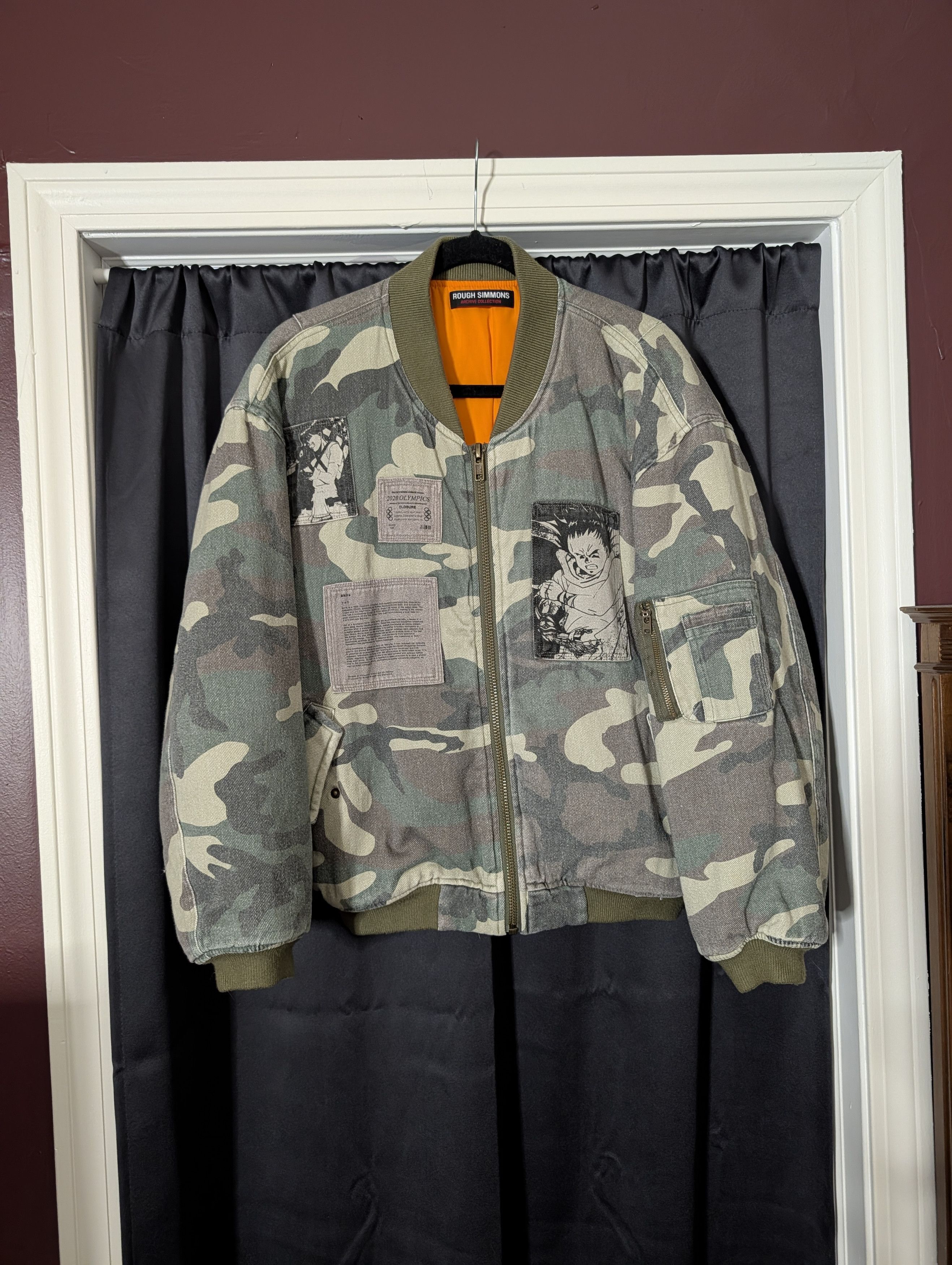Raf Simons × Rough Simmons Rough Simmons Ora! Ora! Ora! Bomber