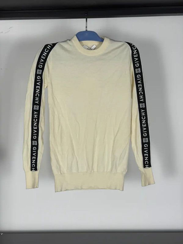 Givenchy White Men's Knitted Sweater 0089