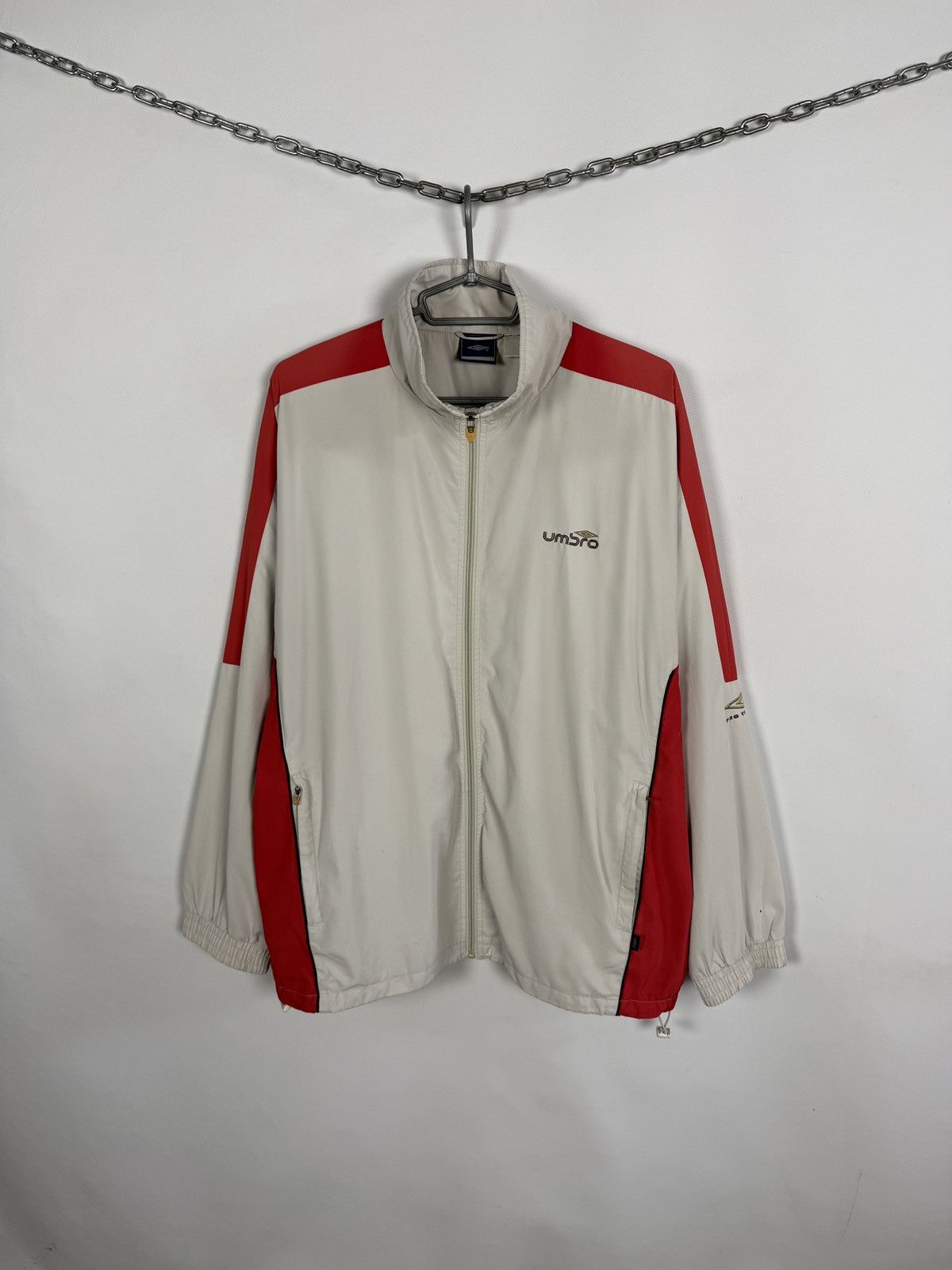 Umbro UMBRO Pro Training Vintage 90s Track Jacket Big Logo XL Size US XL / EU 56 / 4 - 2 Thumbnail