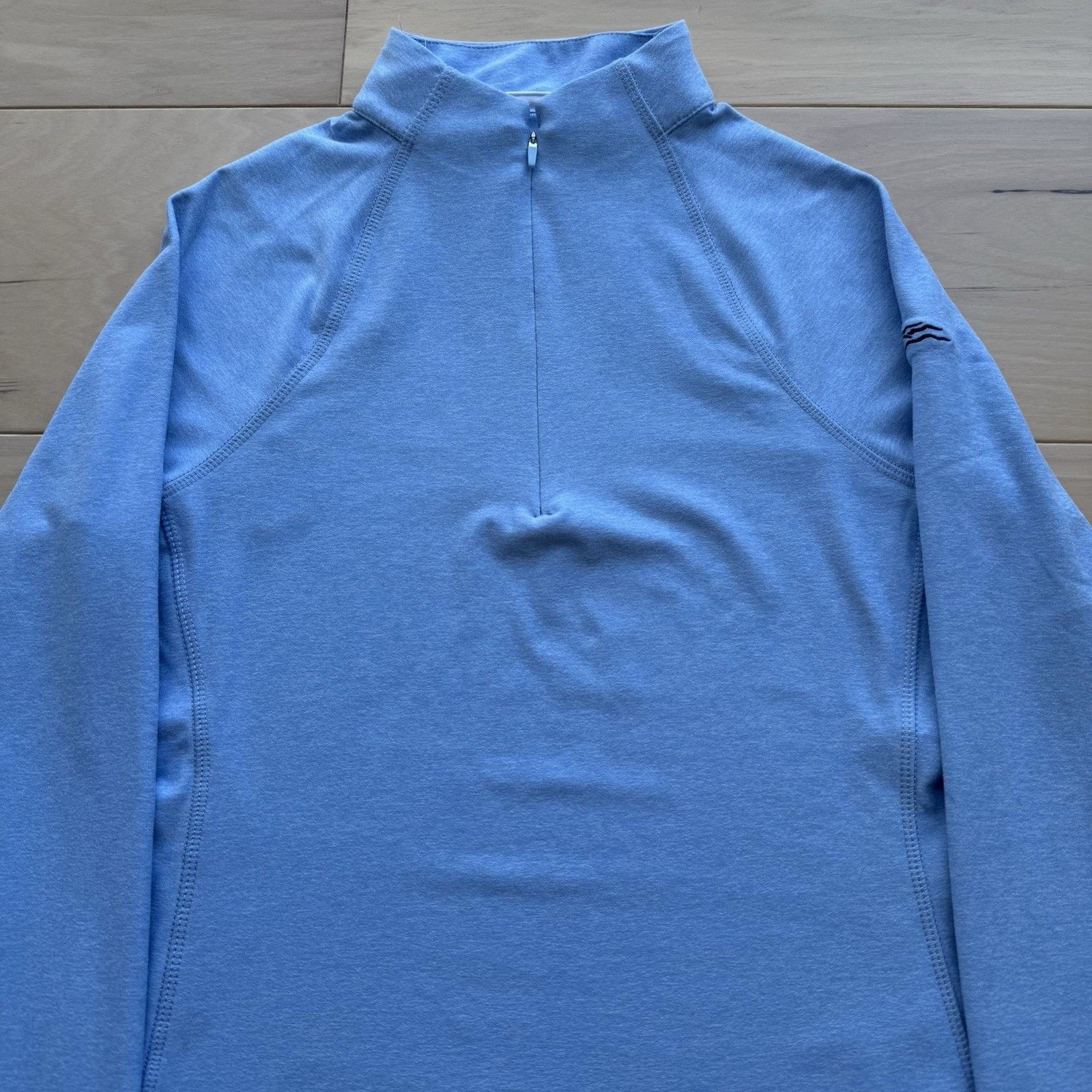 Peter Millar Peter Millar 1/4 Zip Pullover Women's XS Blue Lightweight Size XS / US 0-2 / IT 36-38 - 3 Thumbnail