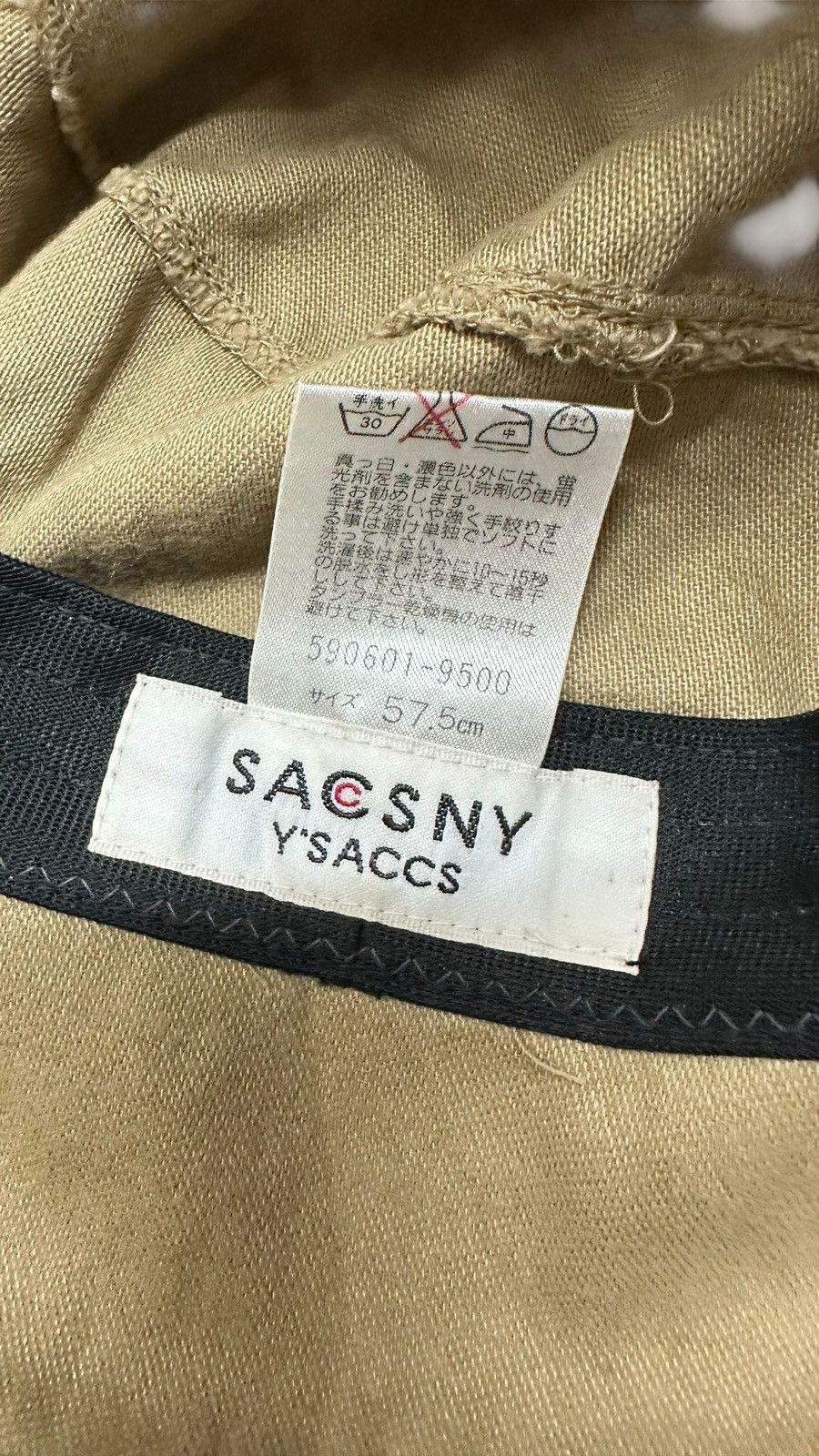 Yohji Yamamoto Yohji Yamamoto Y’Saccs Bucket Hat Size ONE SIZE - 2 Thumbnail