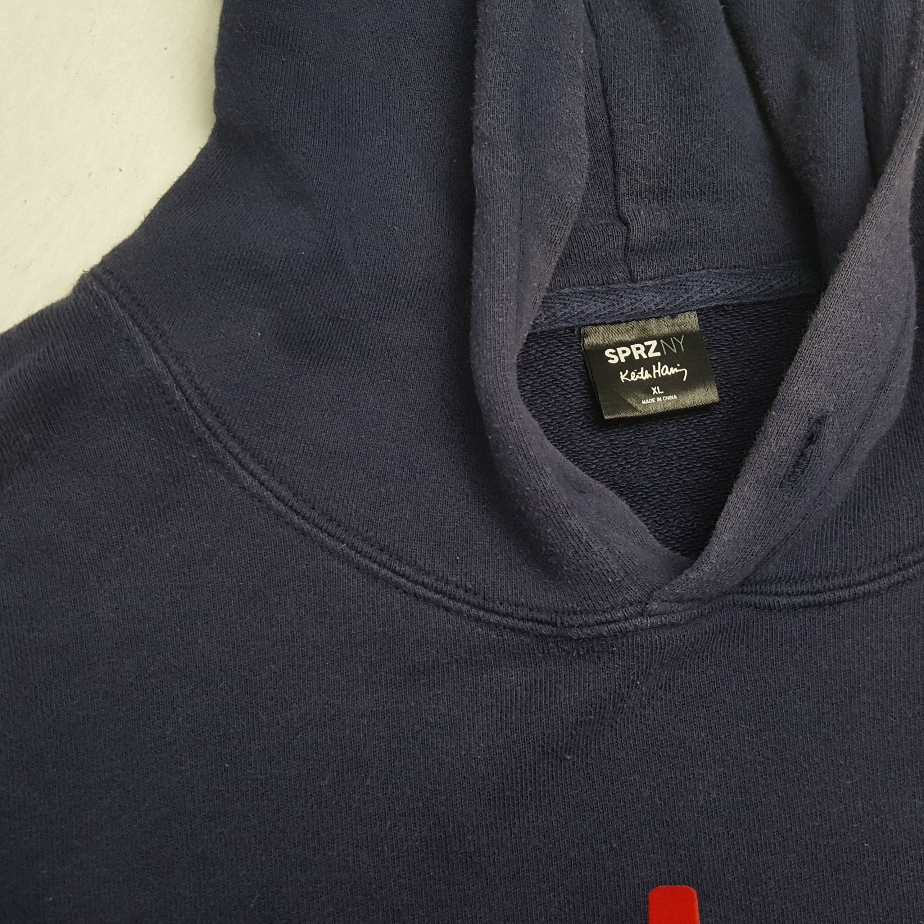 Keith Haring × Vintage Vintage KEITH HARING American Art Artist Hoodies Size US L / EU 52-54 / 3 - 10 Thumbnail