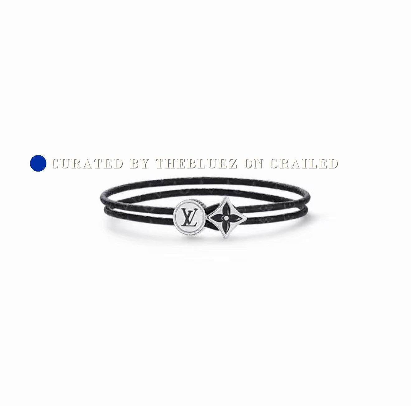 Louis Vuitton LV Monogram Leather Cord Bracelet Size ONE SIZE - 1 Thumbnail