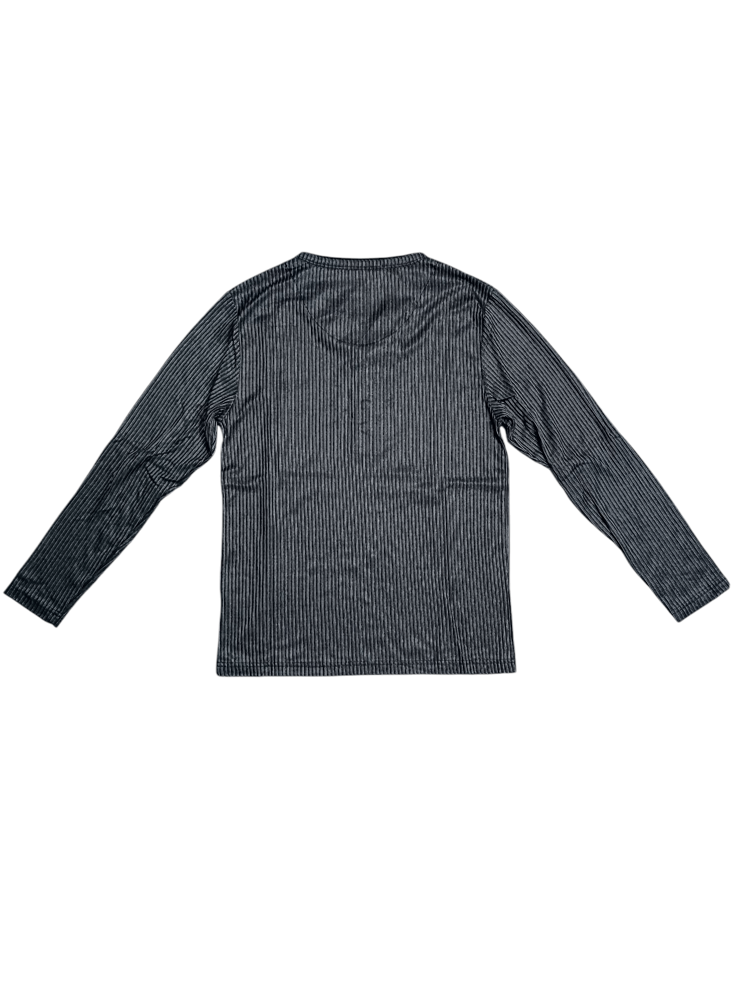 Japanese Brand Unknown Brand Long Sleeve Double Layer Silver Gray Size US L / EU 52-54 / 3 - 5 Thumbnail