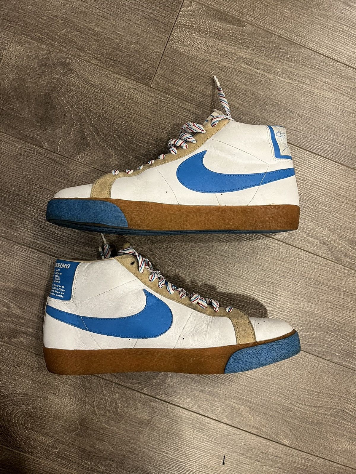 Japanese Brand × Nike × Vintage GRAIL: Nike Blazer Milk Crate size 10 Size US 10 / EU 43 - 2 Thumbnail