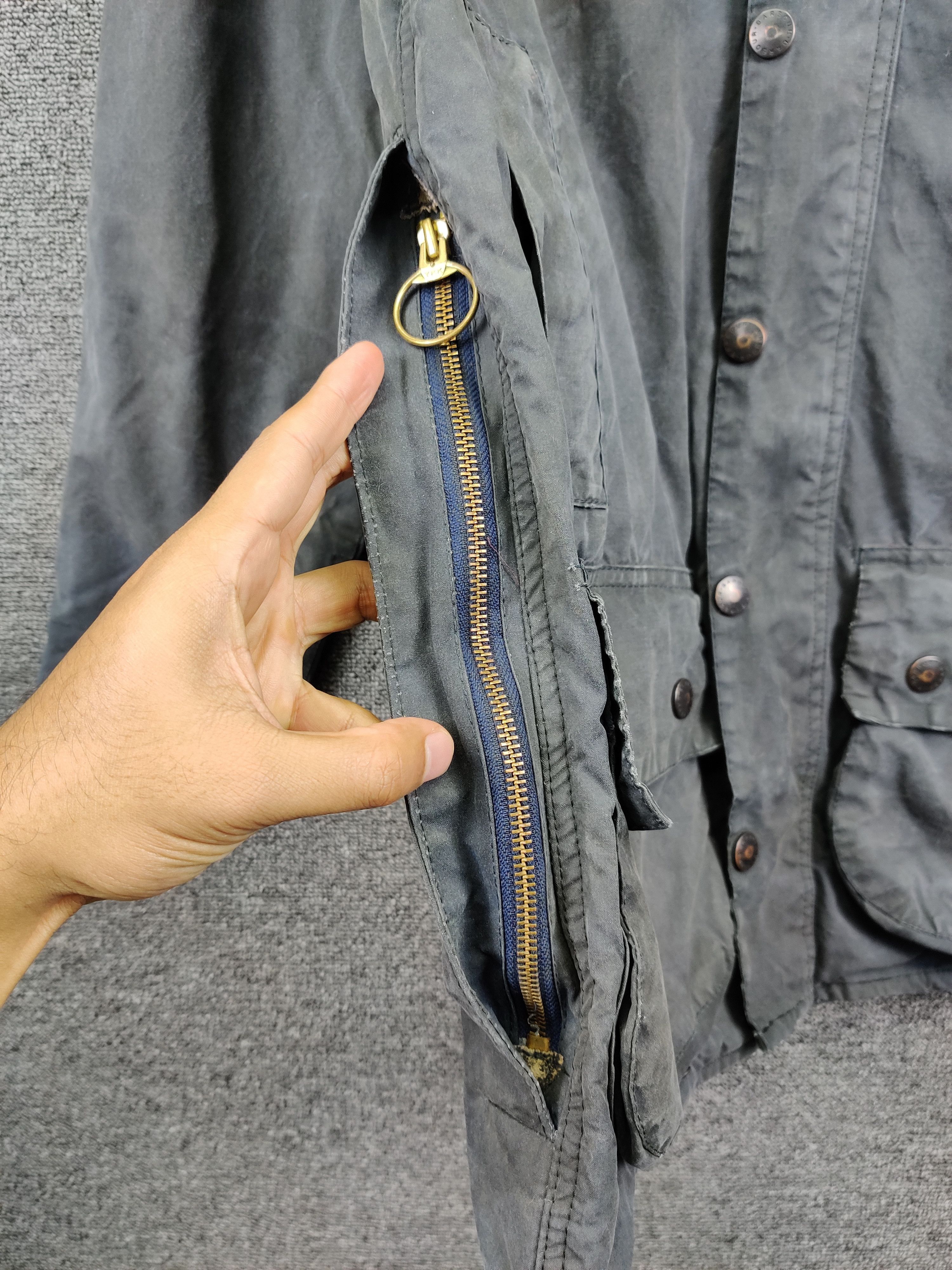 Barbour Vintage 90s Barbour Care Waxed Jacket Size US M / EU 48-50 / 2 - 7 Thumbnail