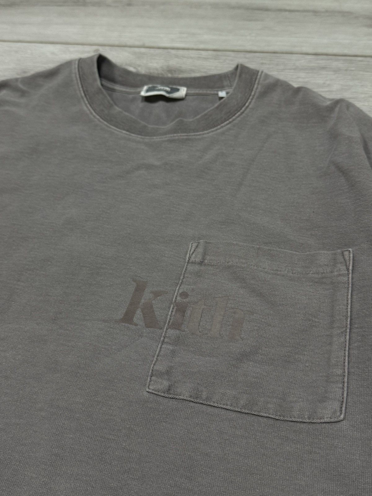 Kith Kith pocket shirt long sleeve spell out logo Size US M / EU 48-50 / 2 - 2 Thumbnail
