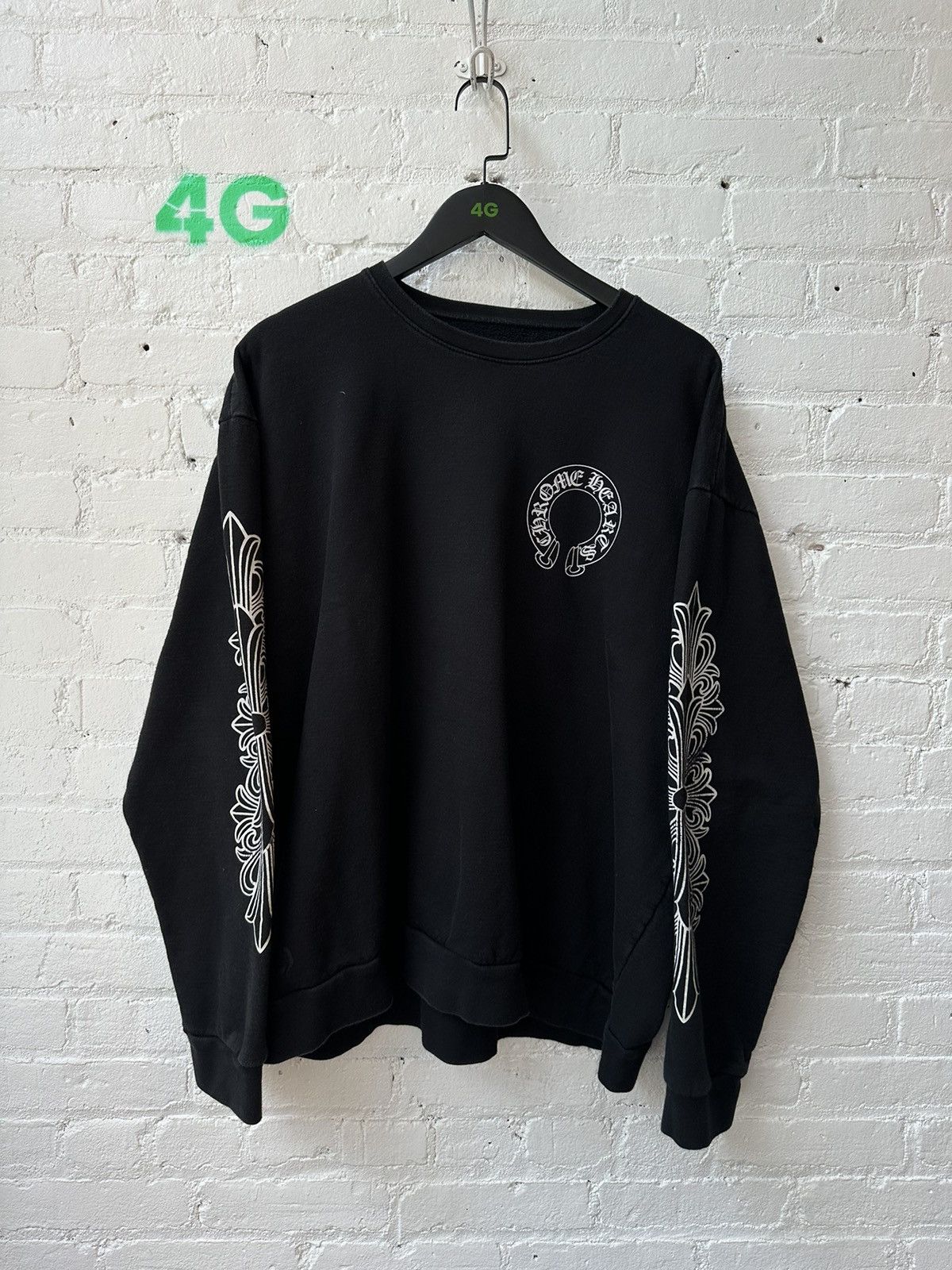 Chrome Hearts CHROME HEARTS VINTAGE SZ- XL CREWNECK Size US XL / EU 56 / 4 - 2 Thumbnail