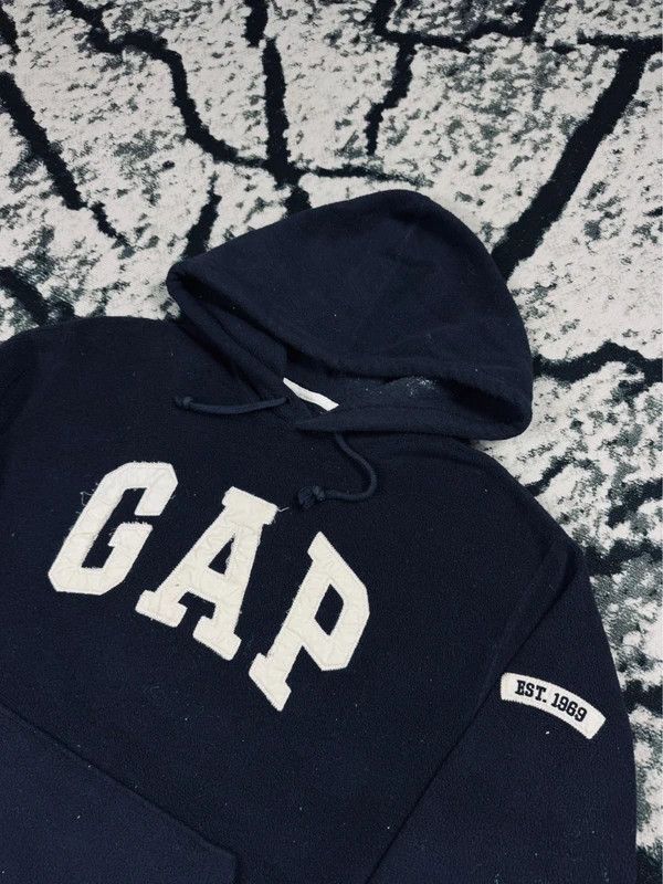 Gap Vintage Gap fleece sweatshirt navy blue XS Size US XS / EU 42 / 0 - 3 Thumbnail