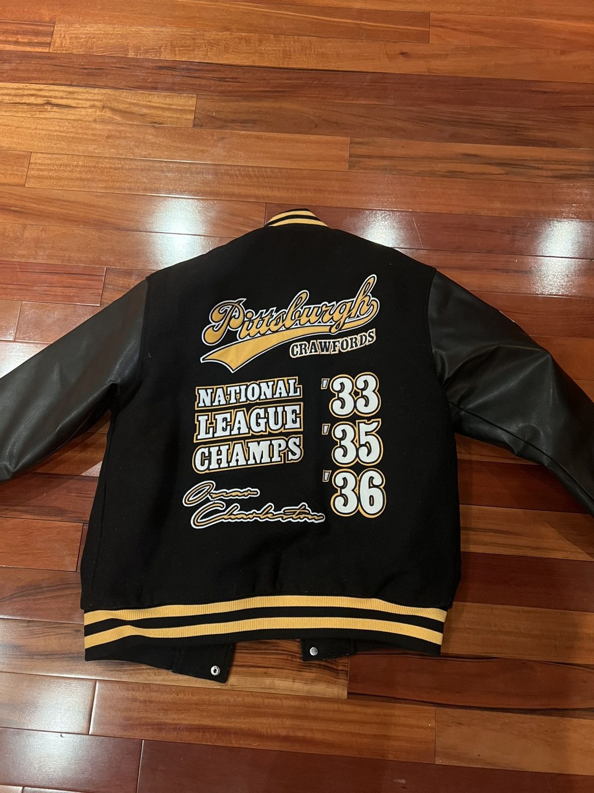 Vintage Vintage Style Pittsburgh Varsity jacket Size US L / EU 52-54 / 3 - 2 Thumbnail