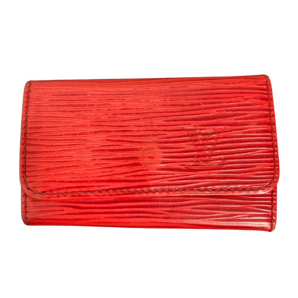Louis Vuitton Louis Vuitton Louis Vuitton Epi Key Case Leather Key case M63827 DUTY FREE for USA Size ONE SIZE - 1 Thumbnail