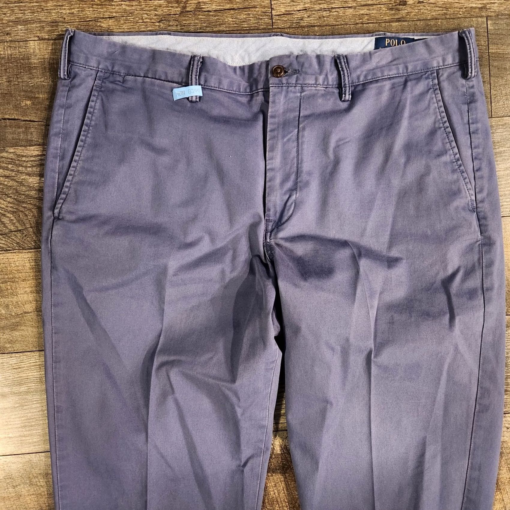 Polo Ralph Lauren Polo Ralph Lauren Pants Mens 38 Blue 38x30 Chino Stretch Staight Fit Preppy Cotton Size US M / EU 48-50 / 2 - 3 Thumbnail