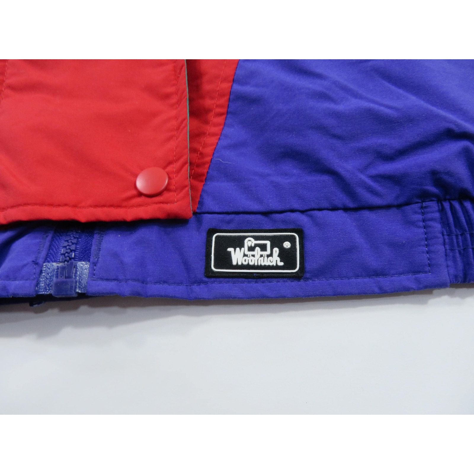 Other Woolrich Windbreaker Red Purple Jacket Womans Sz M 1990s Size M / US 6-8 / IT 42-44 - 5 Thumbnail