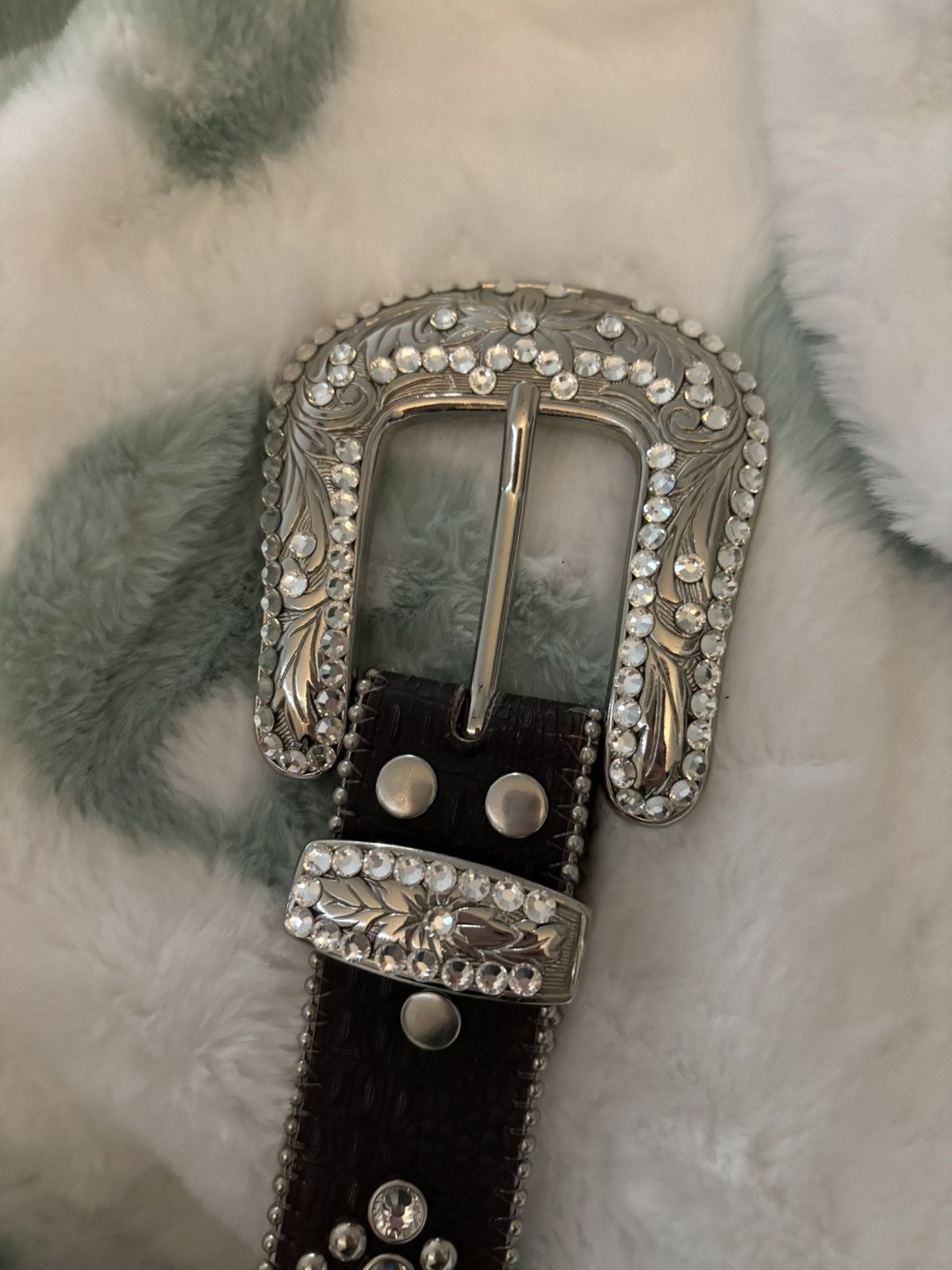B.B. Simon Agatha- Red heat sense B.B. Simon belt | Grailed