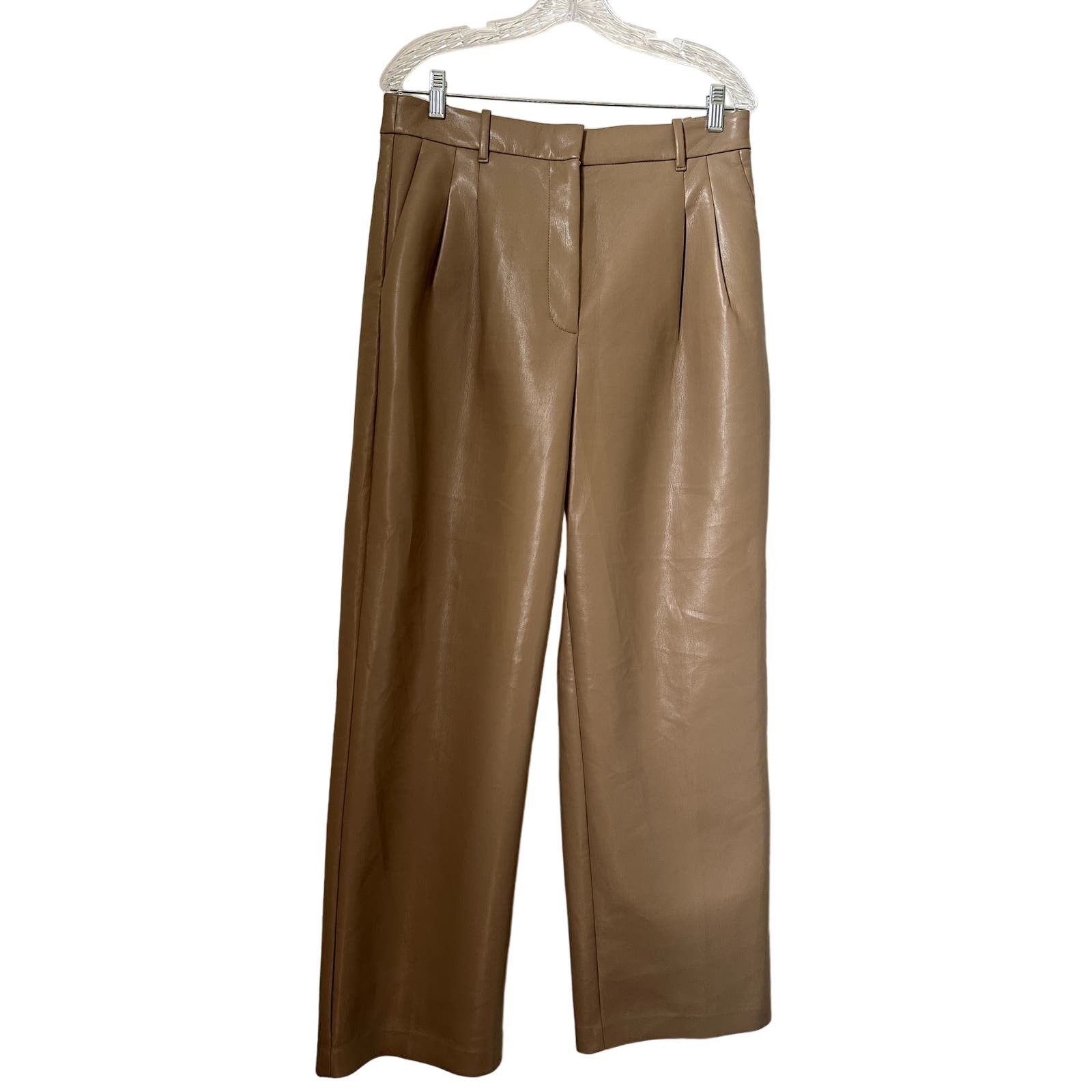 Aritzia Leather Pants Size 12