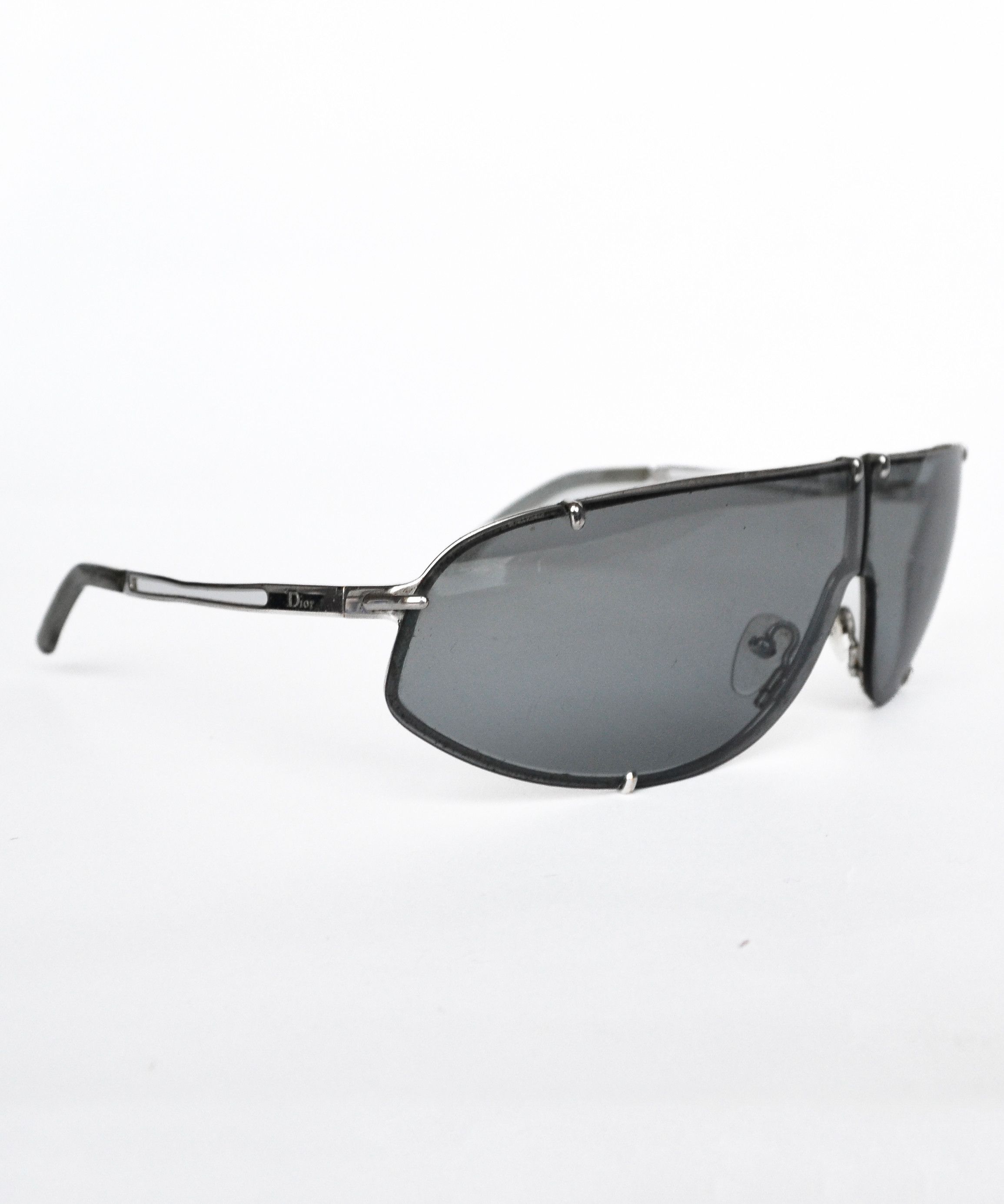 Dior DIOR Sunglasses Cossack Metal Frame Silver GALLIANO Size ONE SIZE - 4 Thumbnail