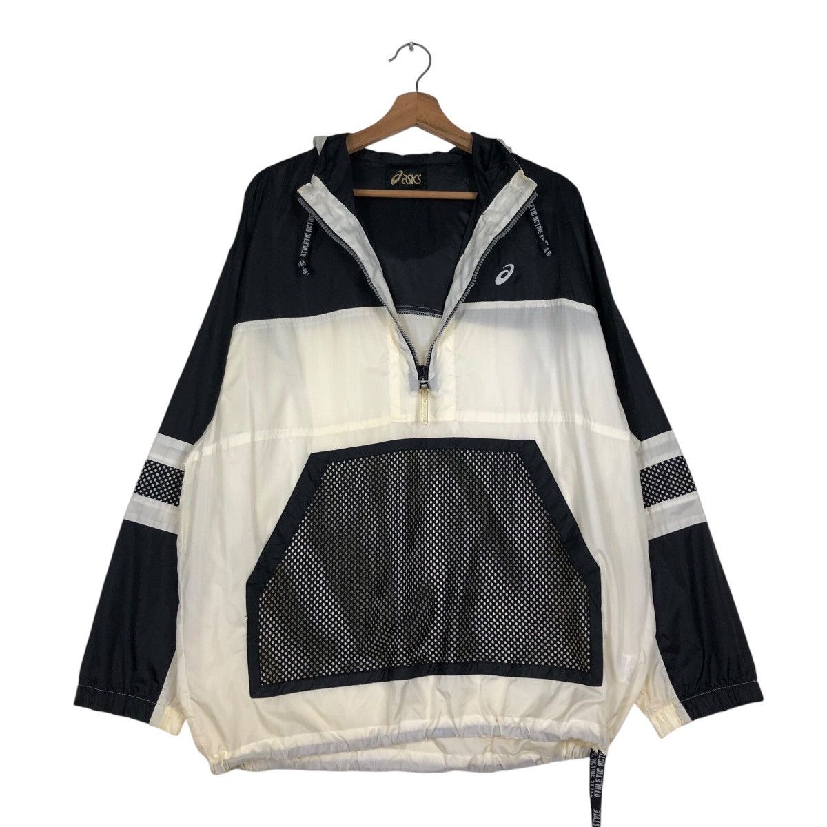 Japanese Brand 📌Vintage Anorak Windbreaker Jacket Pull Over Asics Rare Size US L / EU 52-54 / 3 - 14 Thumbnail