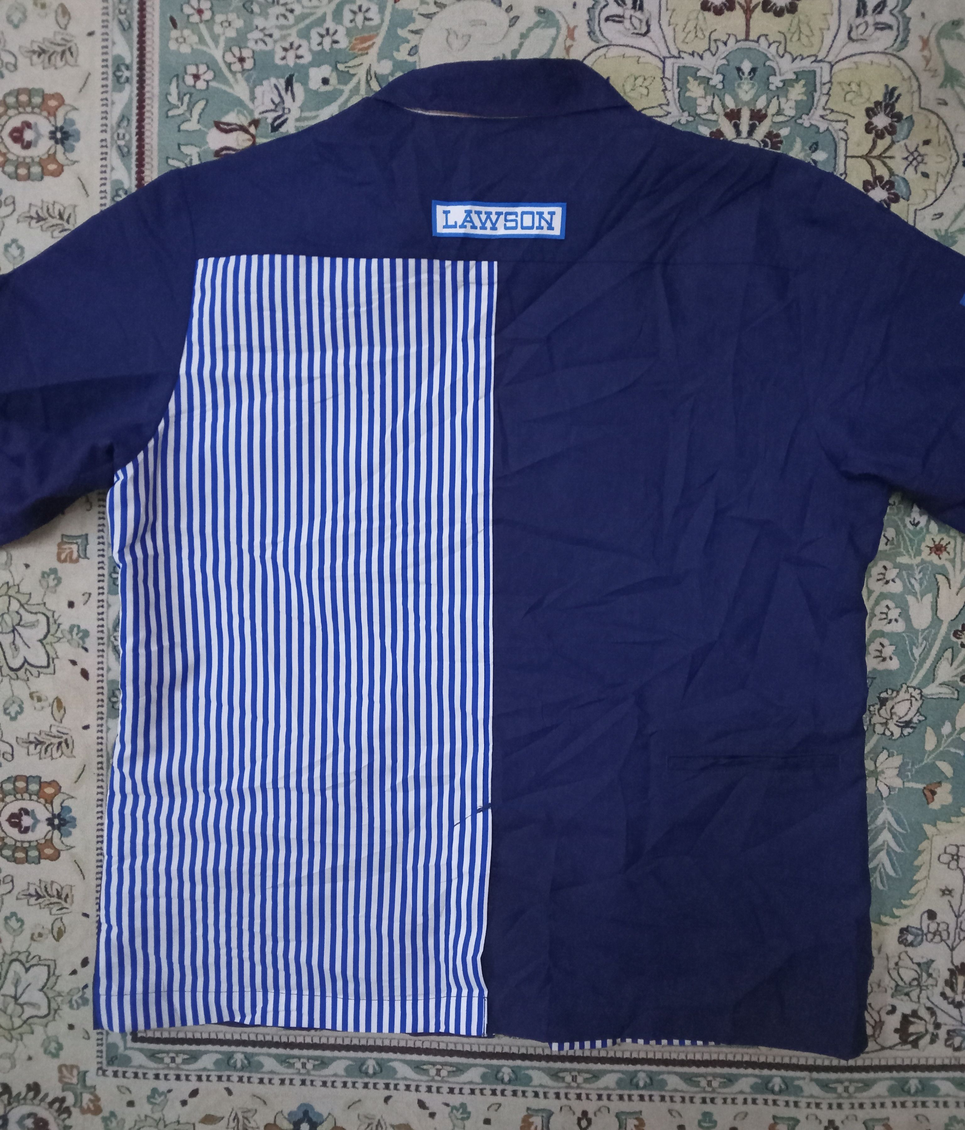 Japanese Brand Lawson Long Sleeves Work Shirt Size US L / EU 52-54 / 3 - 2 Thumbnail