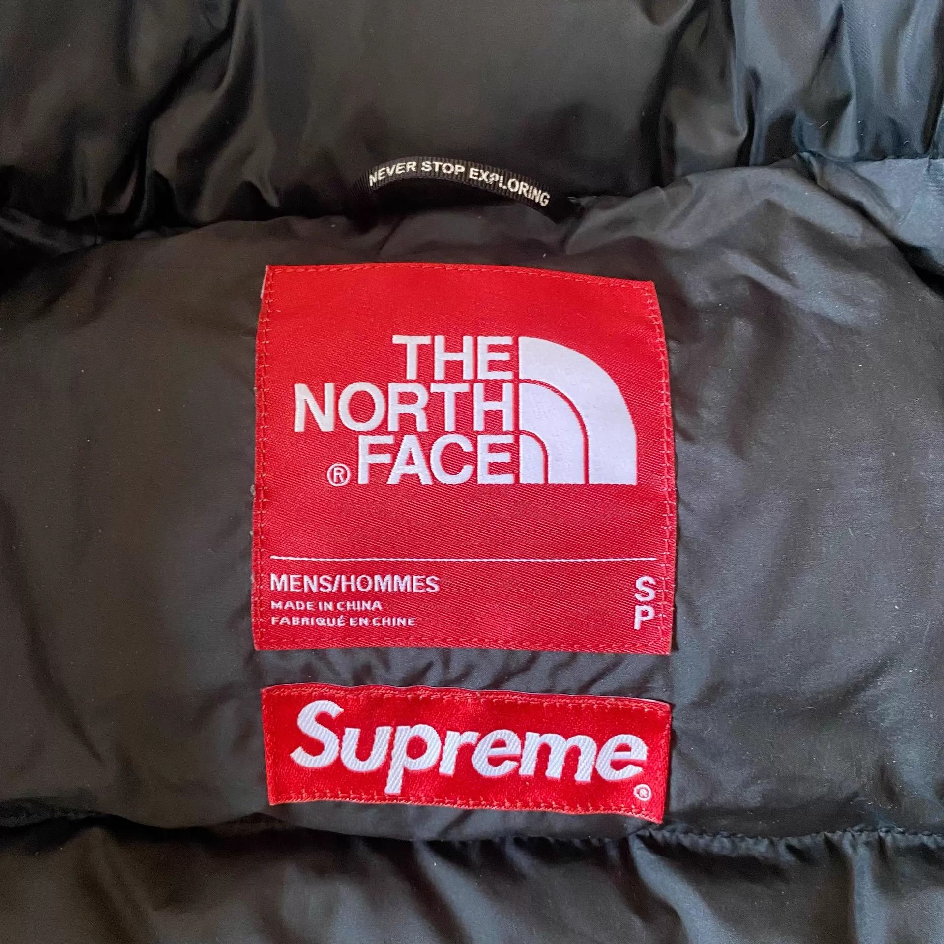 The North Face Supreme TNF Fall Maple Leaves Nuptse S Size US S / EU 44-46 / 1 - 6 Thumbnail