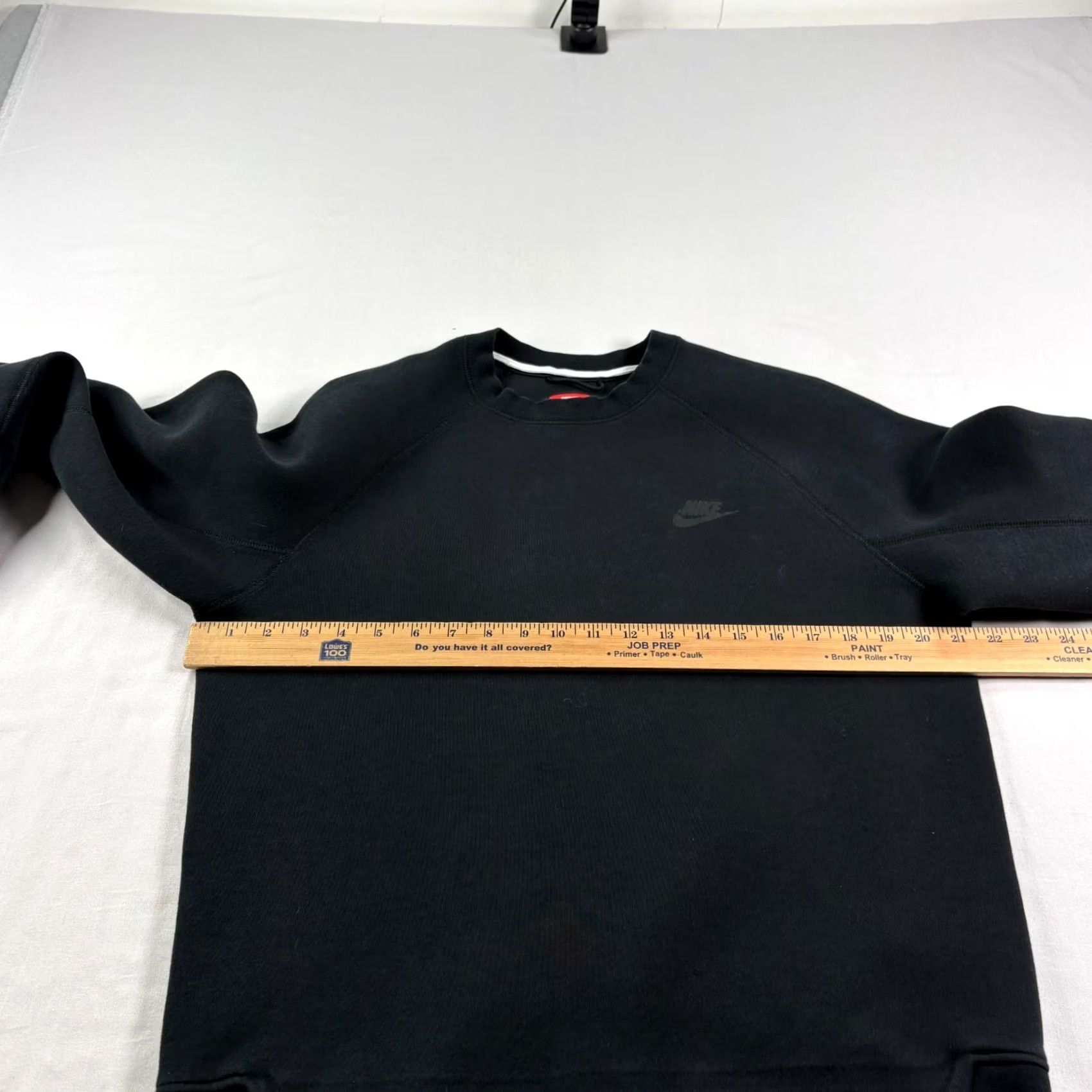 Nike Nike Tech Fleece Sweatshirt Mens Medium Black Crew Neck Pullover Athleisure Shirt Size US M / EU 48-50 / 2 - 4 Thumbnail
