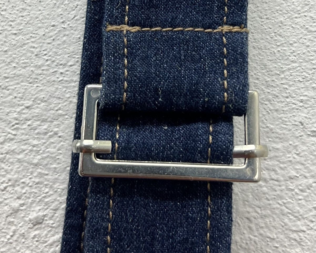 Japanese Brand × Vintage Snidel Dark Wash Wide-Leg Denim Overalls - Size 1 Size US 32 / EU 48 - 9 Thumbnail