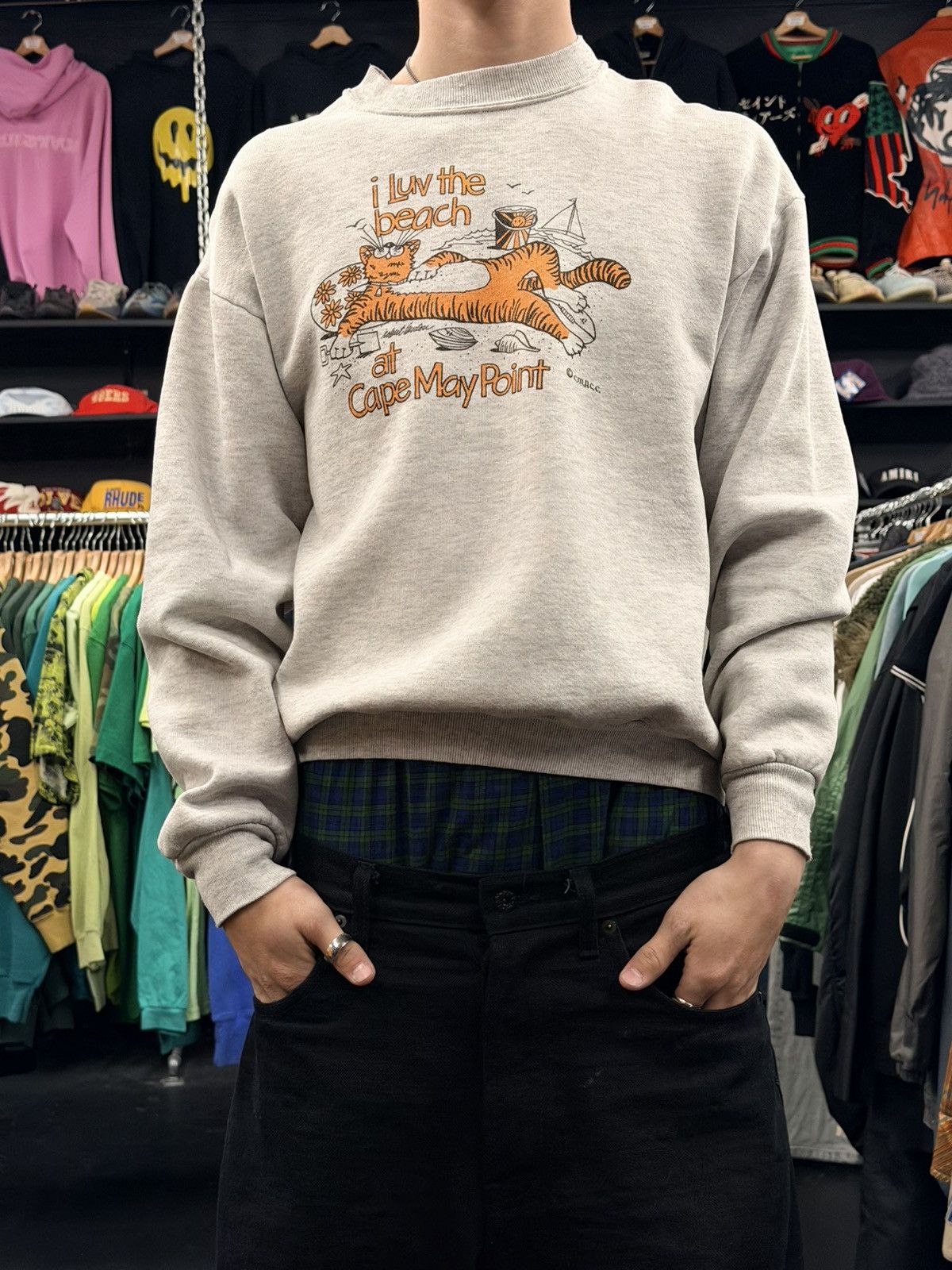 Vintage Vintage cape may point crewneck Size US S / EU 44-46 / 1 - 1 Thumbnail