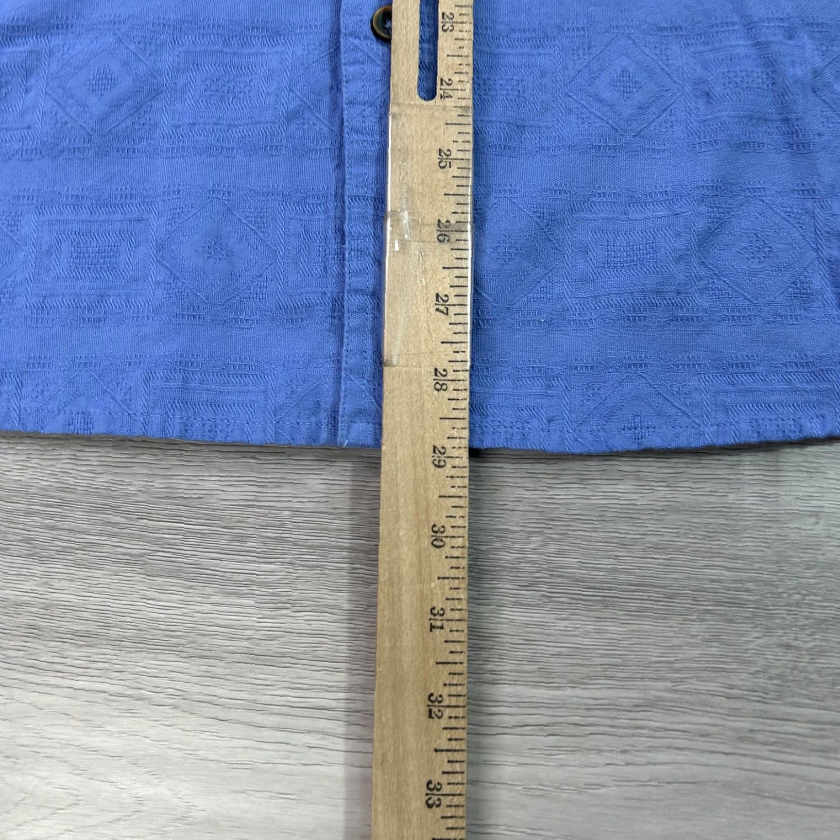 The Territory Ahead Territory Ahead Shirt Mens Small Blue Button Up Long Sleeve 100% Cotton Pocket Size US S / EU 44-46 / 1 - 6 Thumbnail