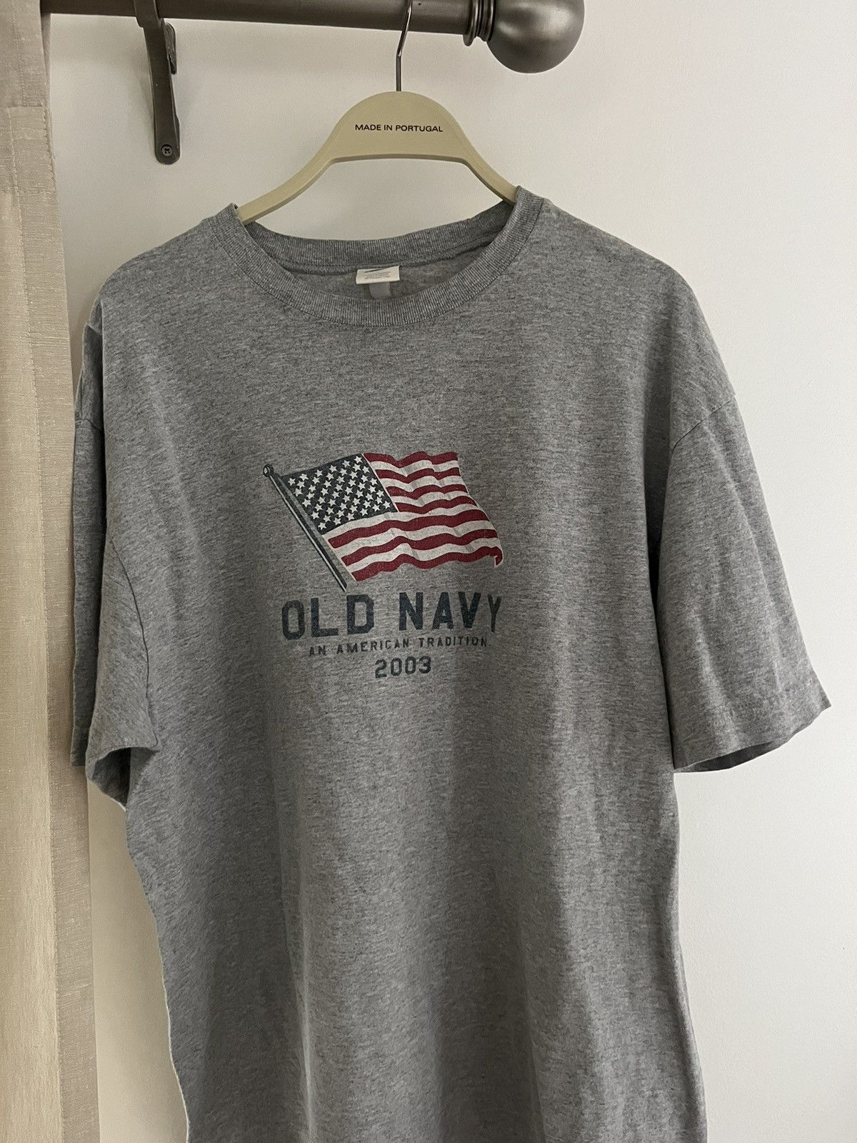 Old Navy × Vintage Old navy USA T shirt Size US L / EU 52-54 / 3 - 1 Thumbnail