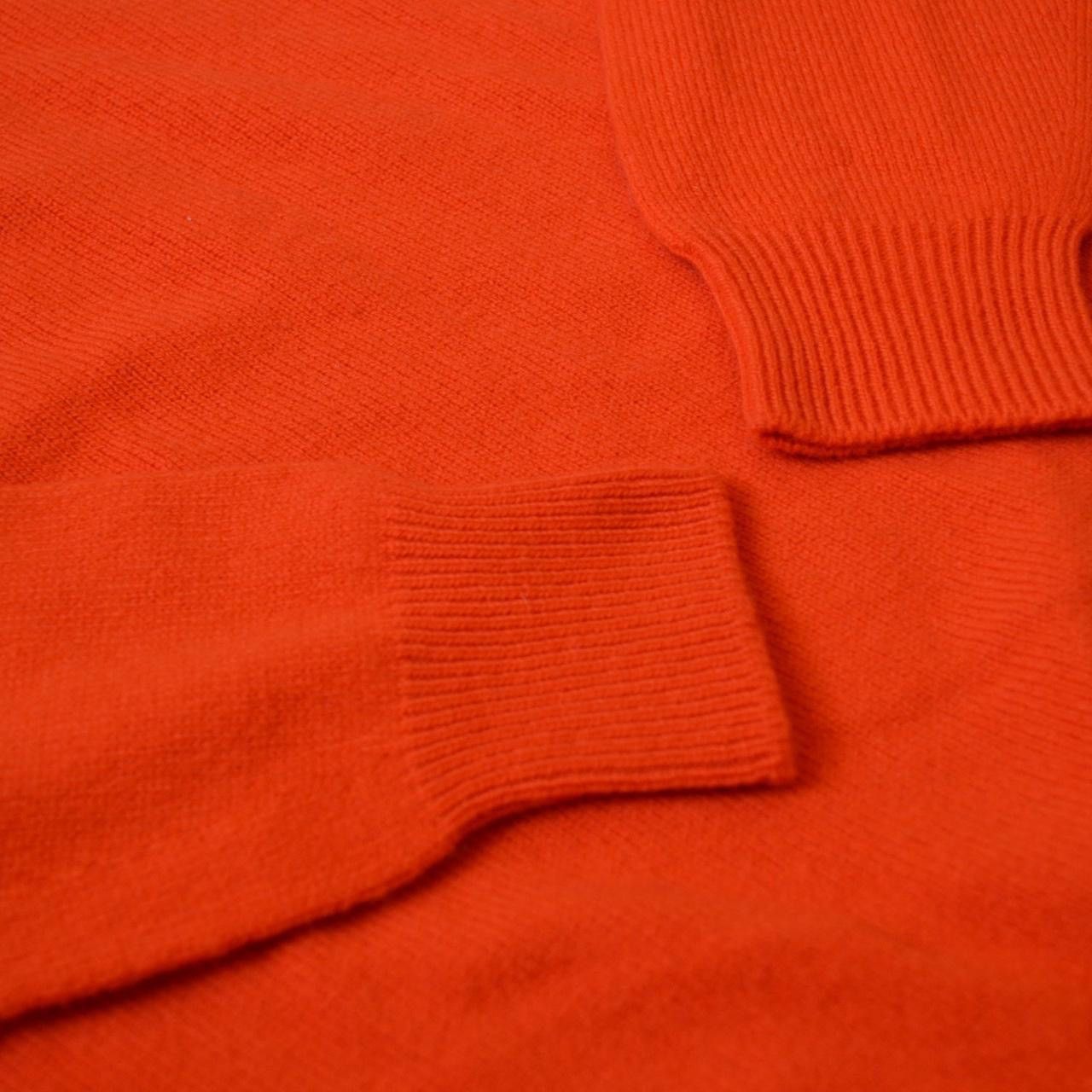 Paul Stuart Paul Stuart Orange Geelong Wool Crewneck Sweater small Size US S / EU 44-46 / 1 - 4 Thumbnail