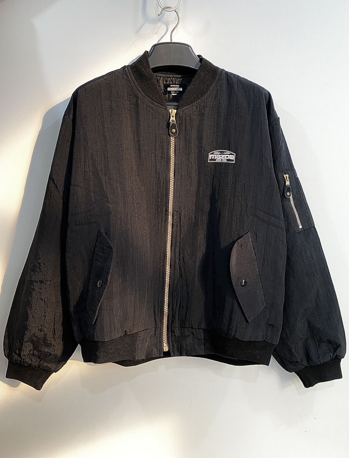 image of Racing x Sports Specialties 90's Mazda Jacket in Black, Men's (Size Large)