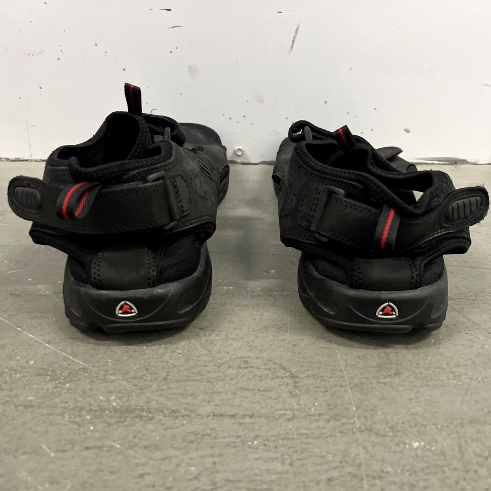 Ecco ECCO Receptor Black Leather Active Sandals Size US 13 EUR 46 Men Size ONE SIZE - 3 Thumbnail