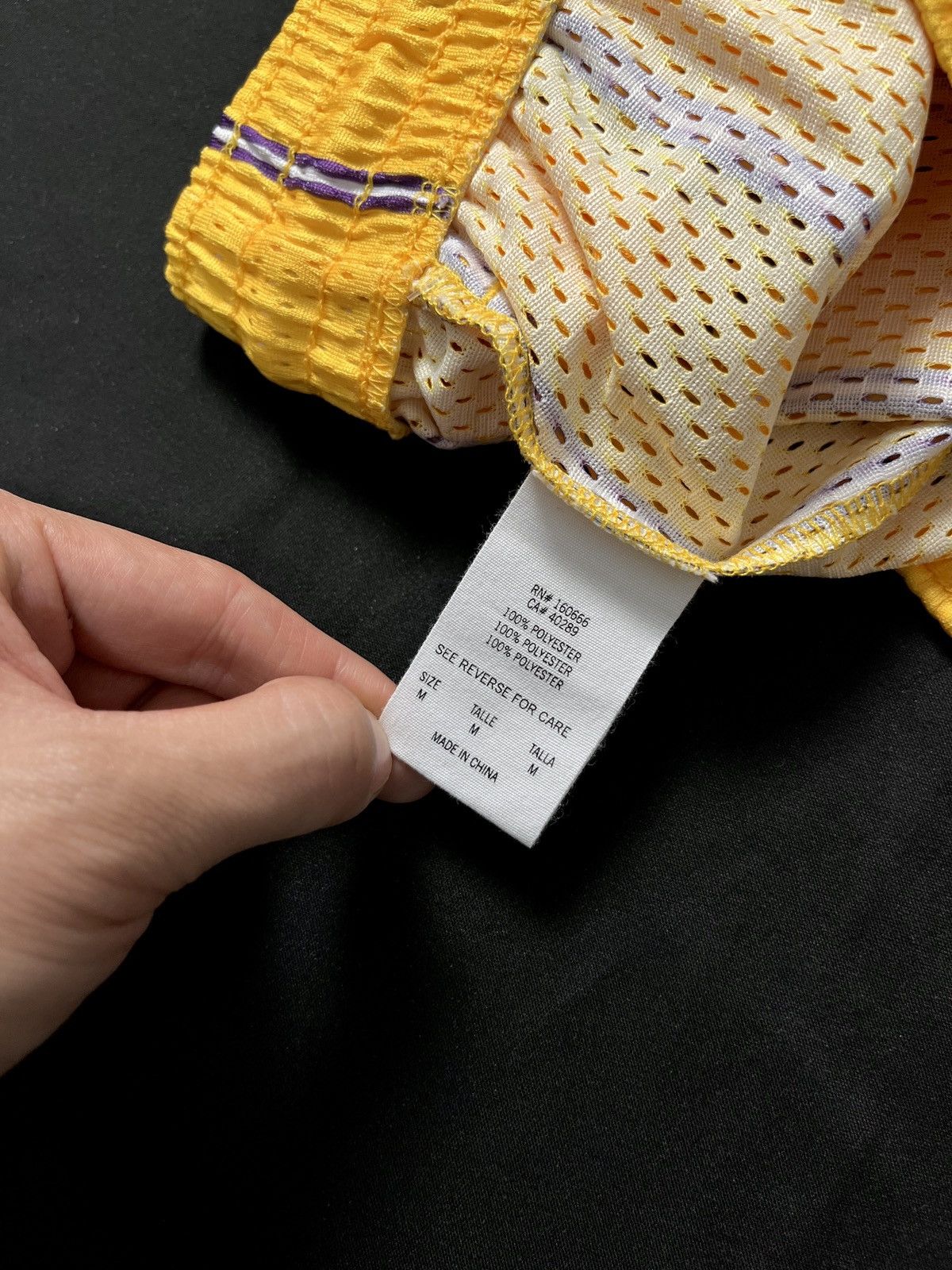Eric Emanuel × NBA × New Era Rare Eric Emanuel New Era NBA Los Angeles Lakers Shorts M Size US 30 / EU 46 - 7 Thumbnail