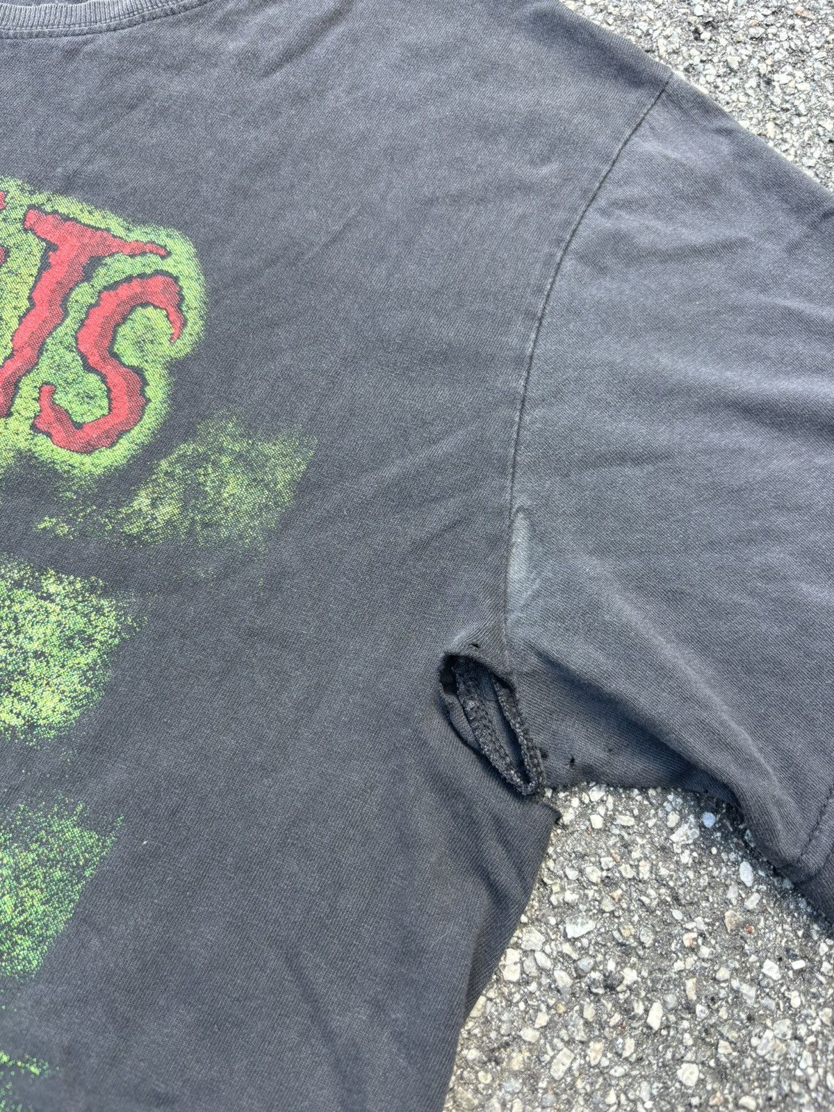 Misfits Vintage distress sunfaded band misfits rare design Size US XL / EU 56 / 4 - 3 Thumbnail