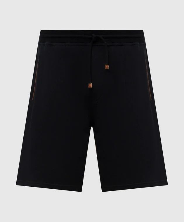 Brunello Cucinelli o1y0526 Short in Black Size US 34 / EU 50 - 1 Thumbnail