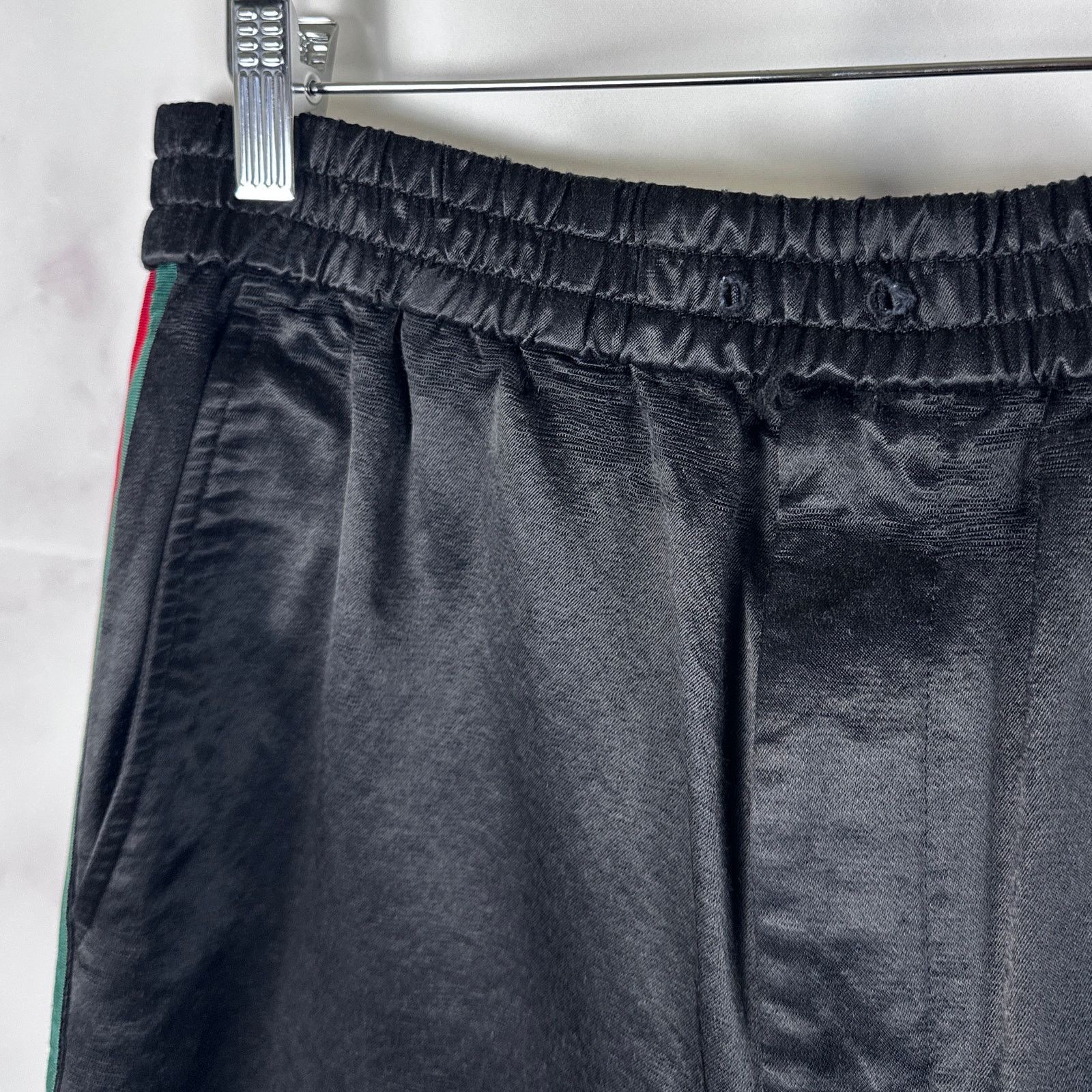 Gucci Black Web Tech Jersey Pants Size US 30 / EU 46 - 3 Thumbnail
