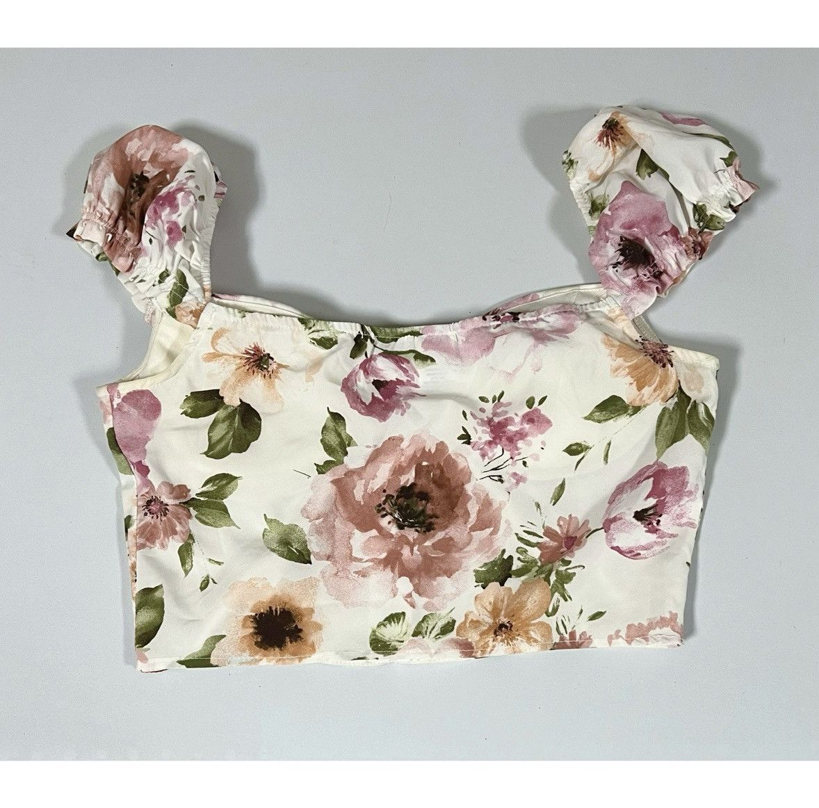 Windsor Smith Windsor Floral Corset Bustier Crop Top Shirt Blouse Size S🌸✨ Size S / US 4 / IT 40 - 4 Thumbnail