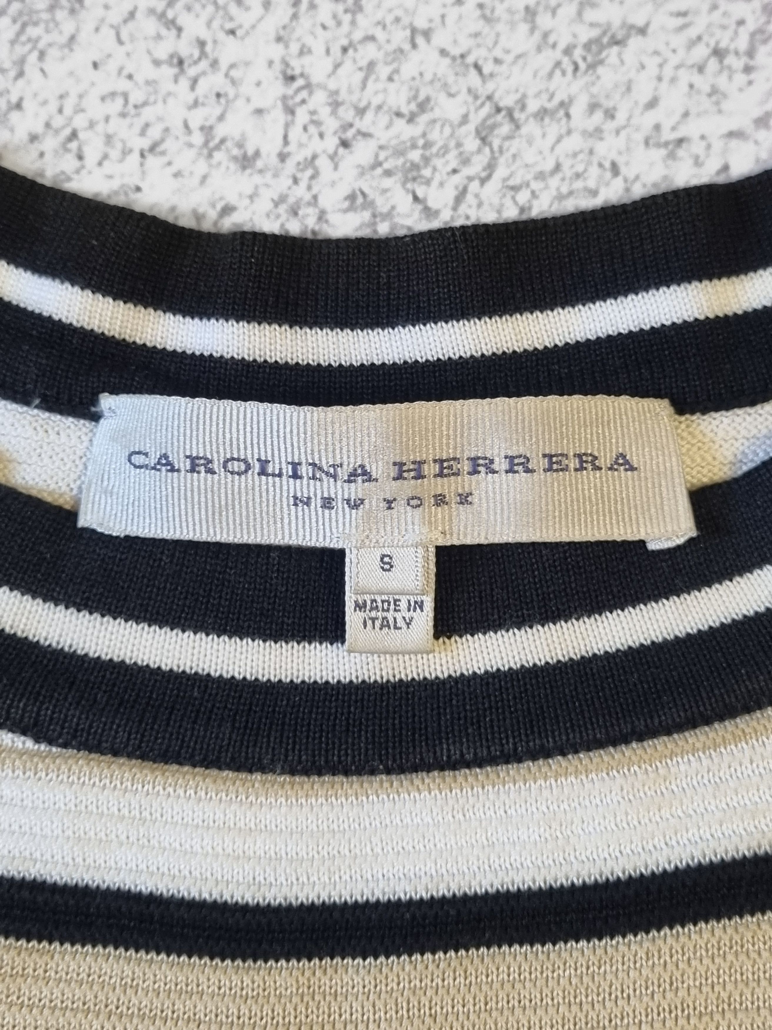 Carolina Herrera × Designer × Vintage Carolina Herrera Vintage Striped Sweater Pullover Size XS / US 0-2 / IT 36-38 - 5 Thumbnail