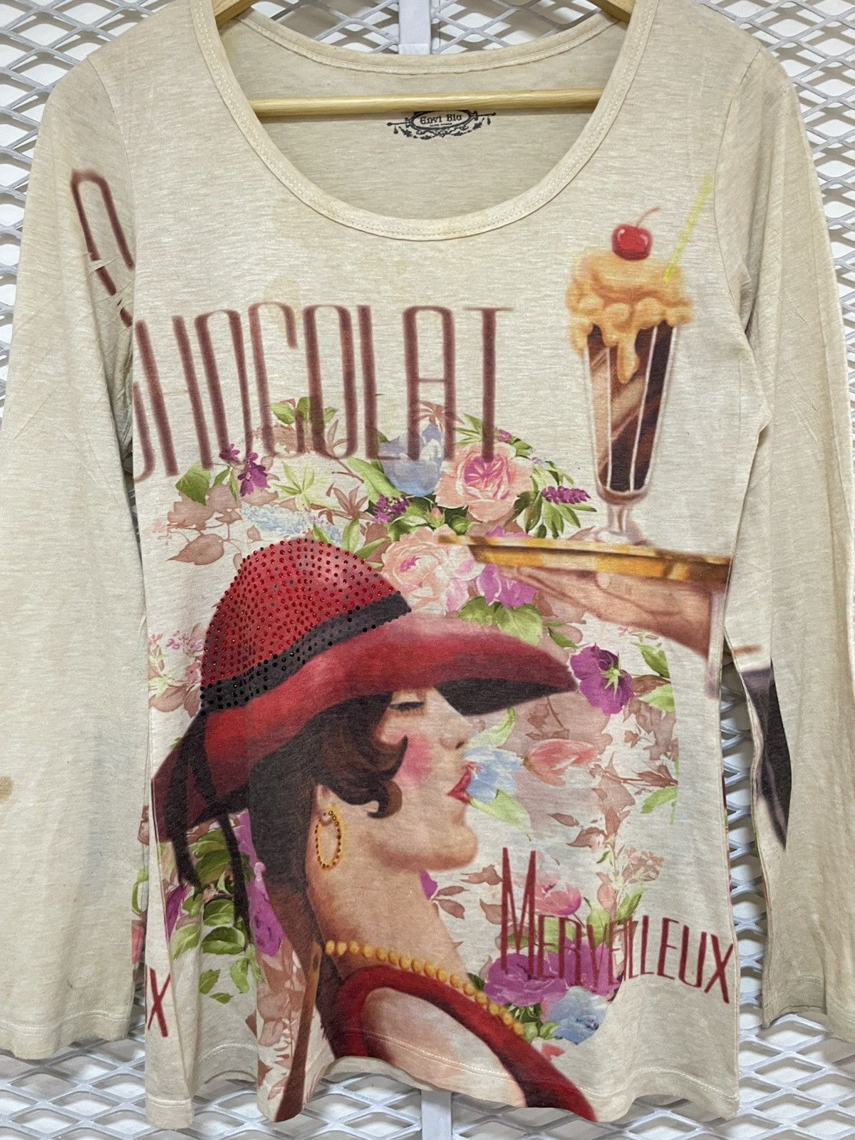 Hysteric Glamour ENVI BLU JEAN PAUL GAULTIER STYLE LONG SLEEVE Size US M / EU 48-50 / 2 - 4 Thumbnail