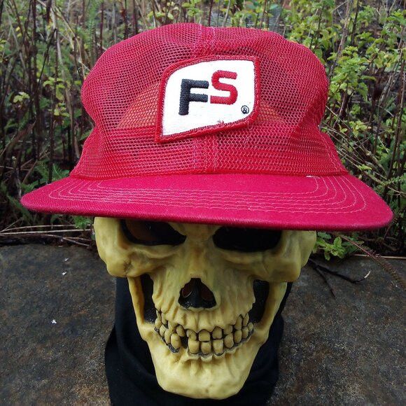 Vintage DS Vintage K Products Feed & Supply Patch Snap Trucker Hat Size ONE SIZE - 1 Thumbnail