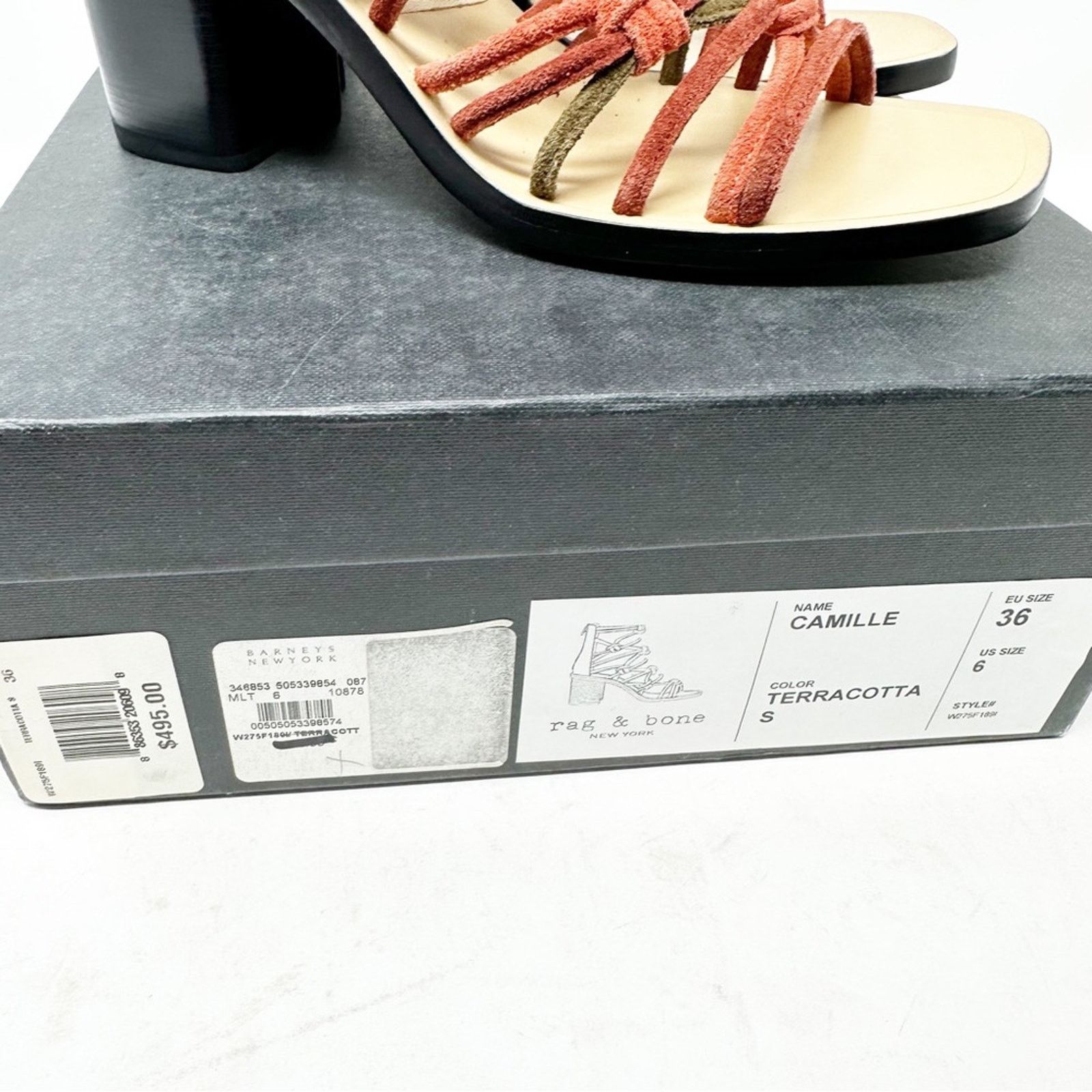 Rag & Bone RAG & BONE Camille Sandal in Terracotta NIB- Size 6 Size US 6 / IT 36 - 3 Thumbnail