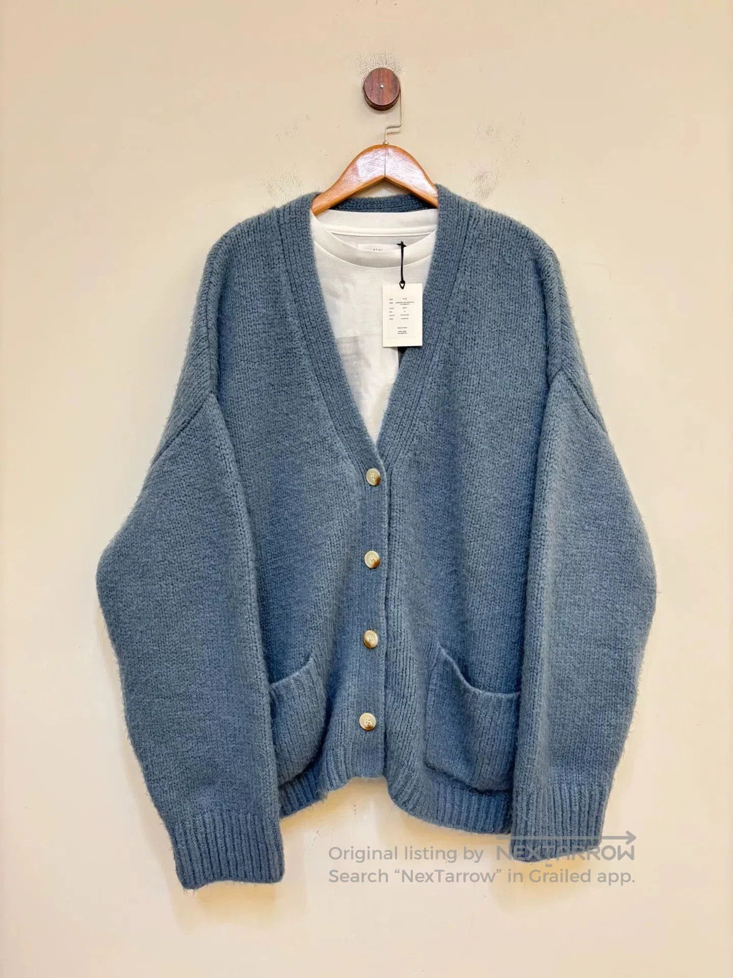 ArkAir Ballast Ark Oversized Wool Cardigan. Size US L / EU 52-54 / 3 - 2 Thumbnail